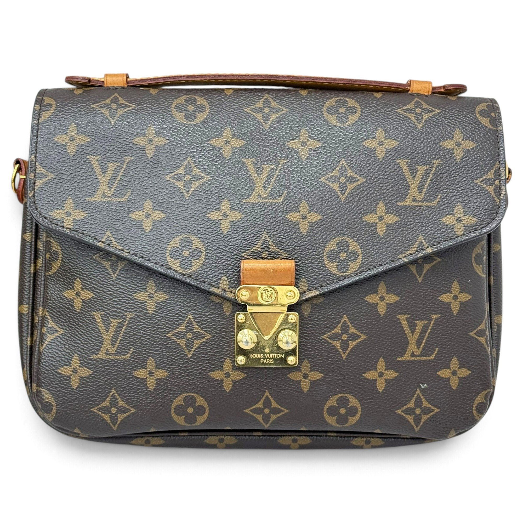 Metis leather handbag