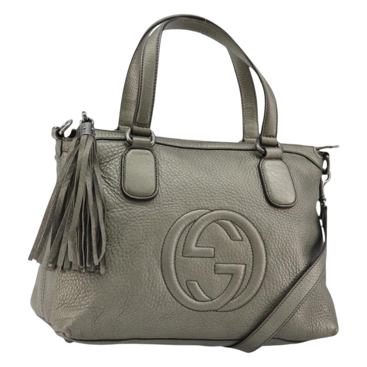 Soho leather tote
