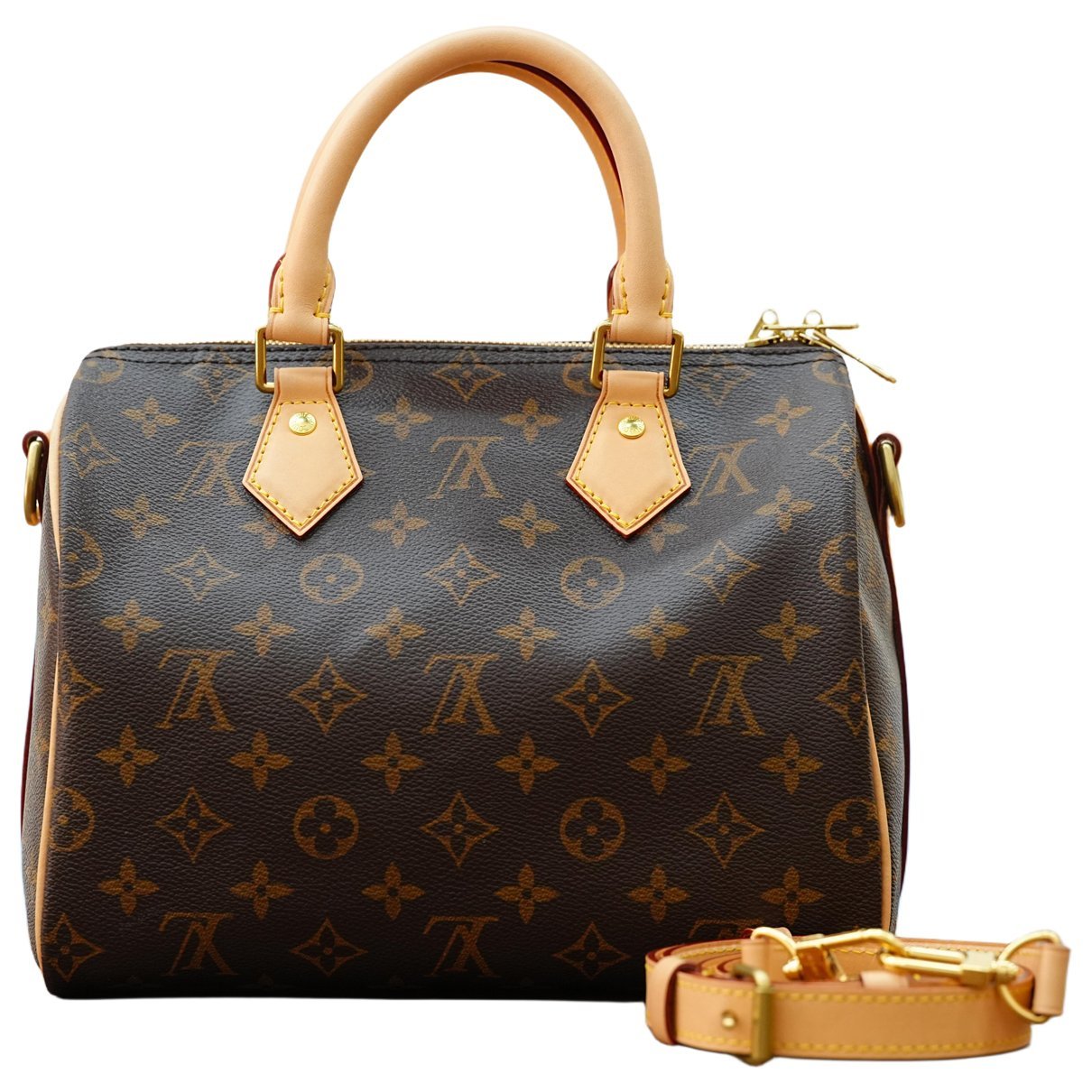 Speedy Bandoulière leather handbag