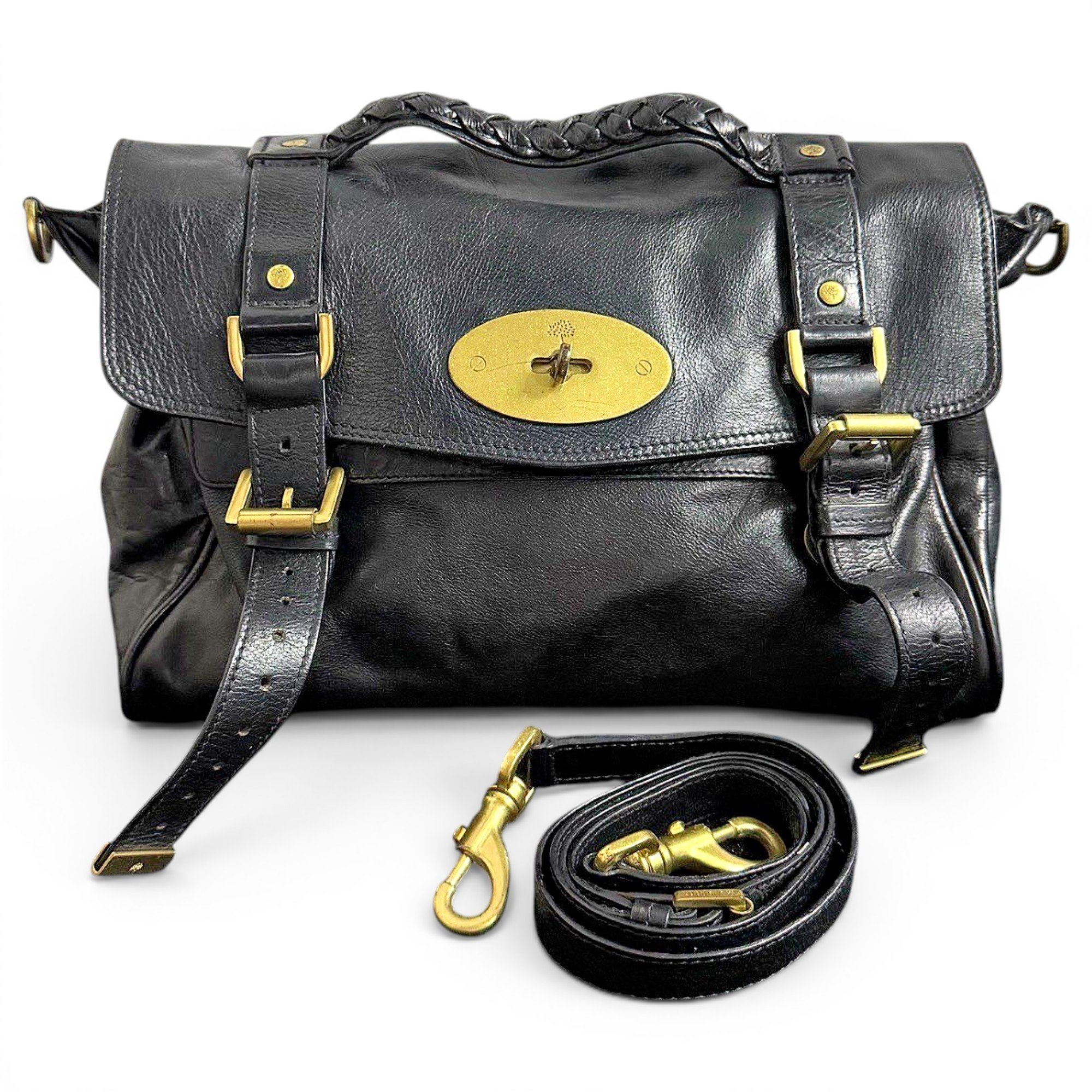 Alexa leather handbag