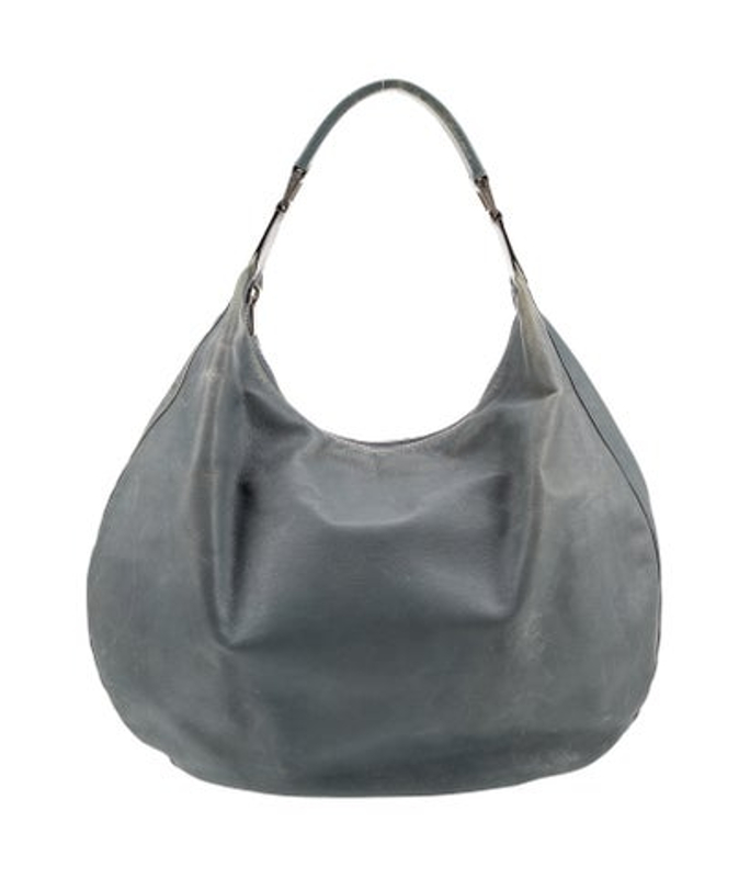 Valextra Leather Hobo