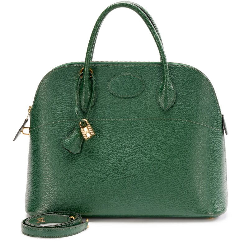 Hermes Vert Anglais Ardennes Bolide 35 Gold Hardware, 2003