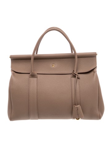 Loro Piana Leather Loom Bag L 32