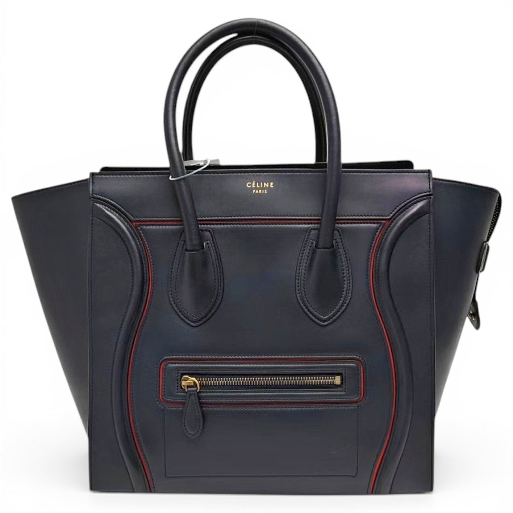 Luggage leather handbag