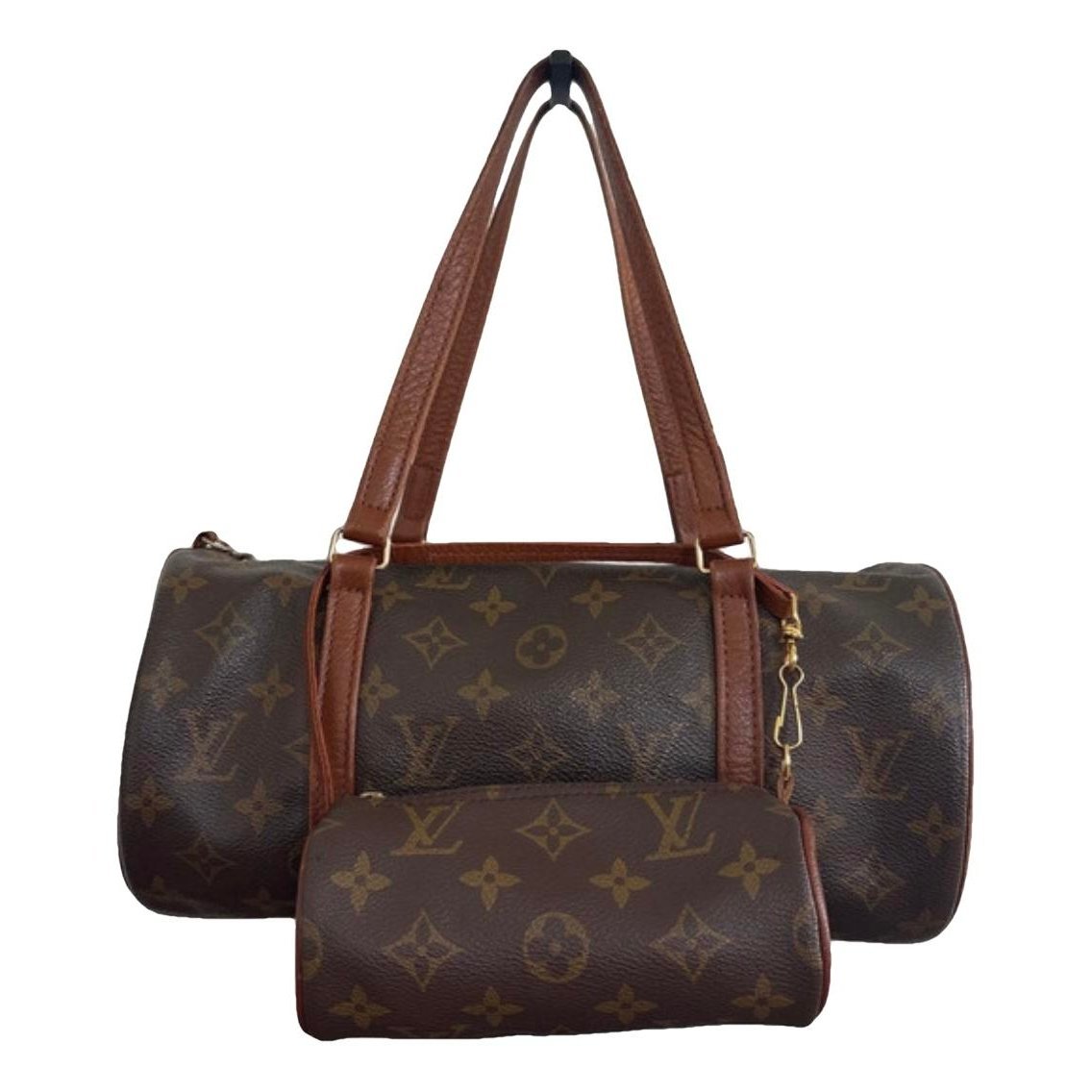 Papillon leather handbag