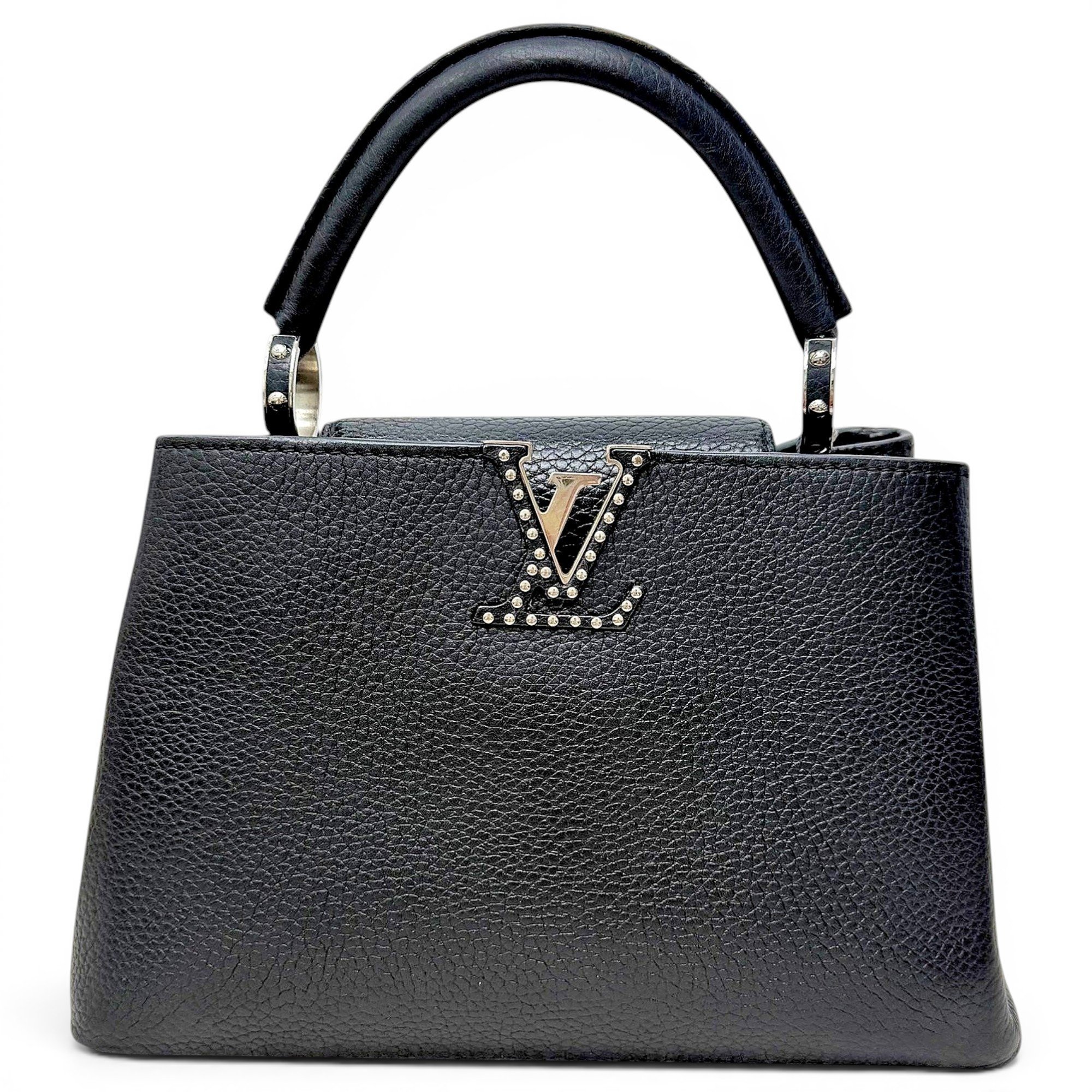 Capucines leather handbag