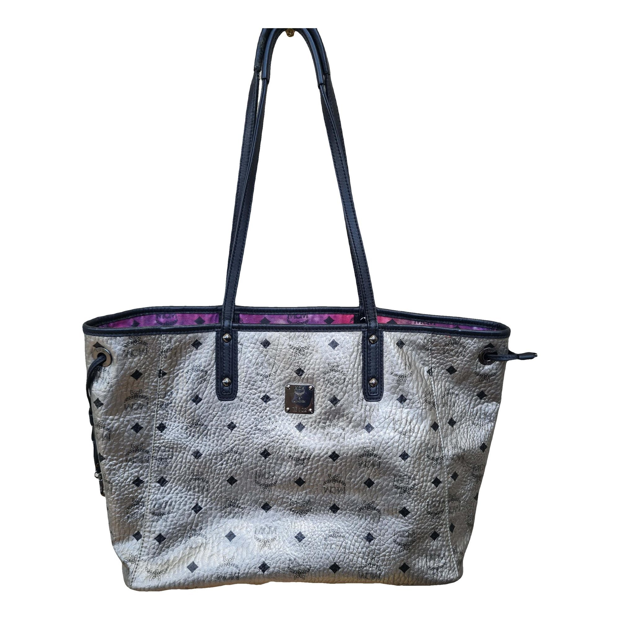 Leather tote