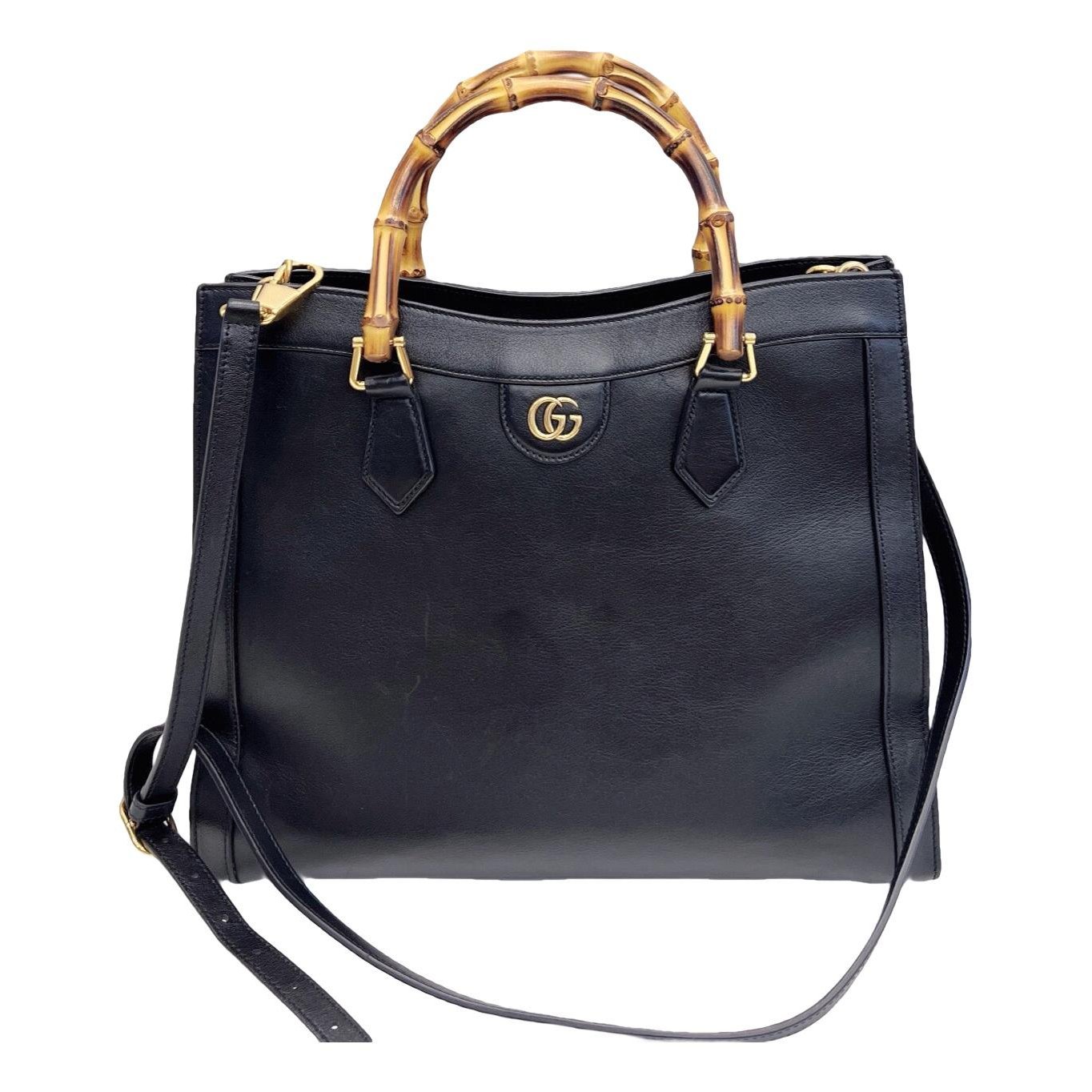Diana Bamboo leather tote