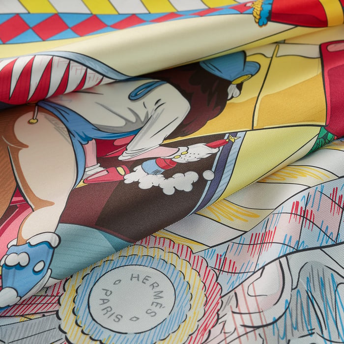 Pony Pit Stop Double Face Scarf 90
