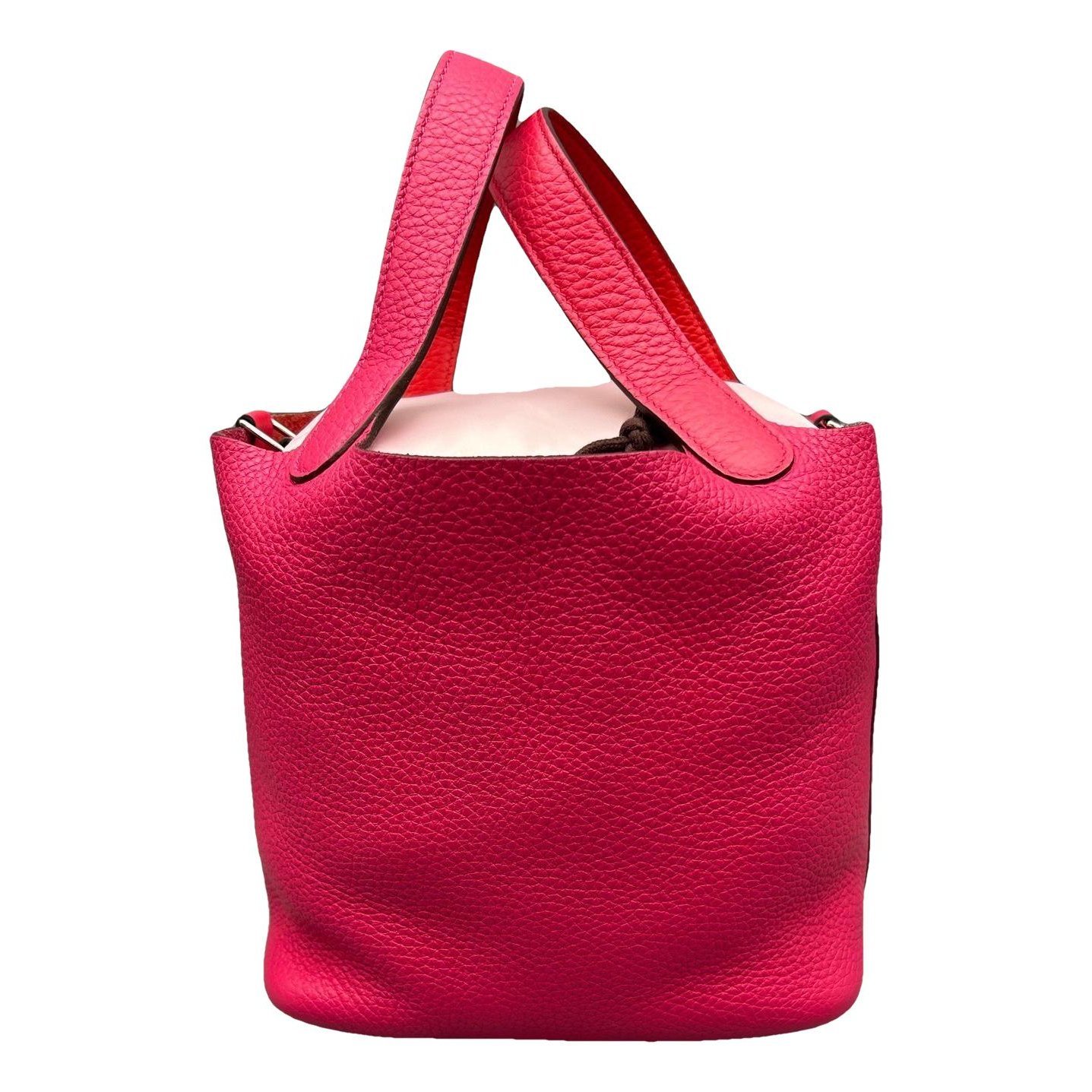 Picotin leather handbag