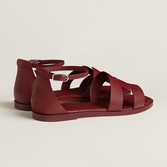 Rouge H Sandales Santorini