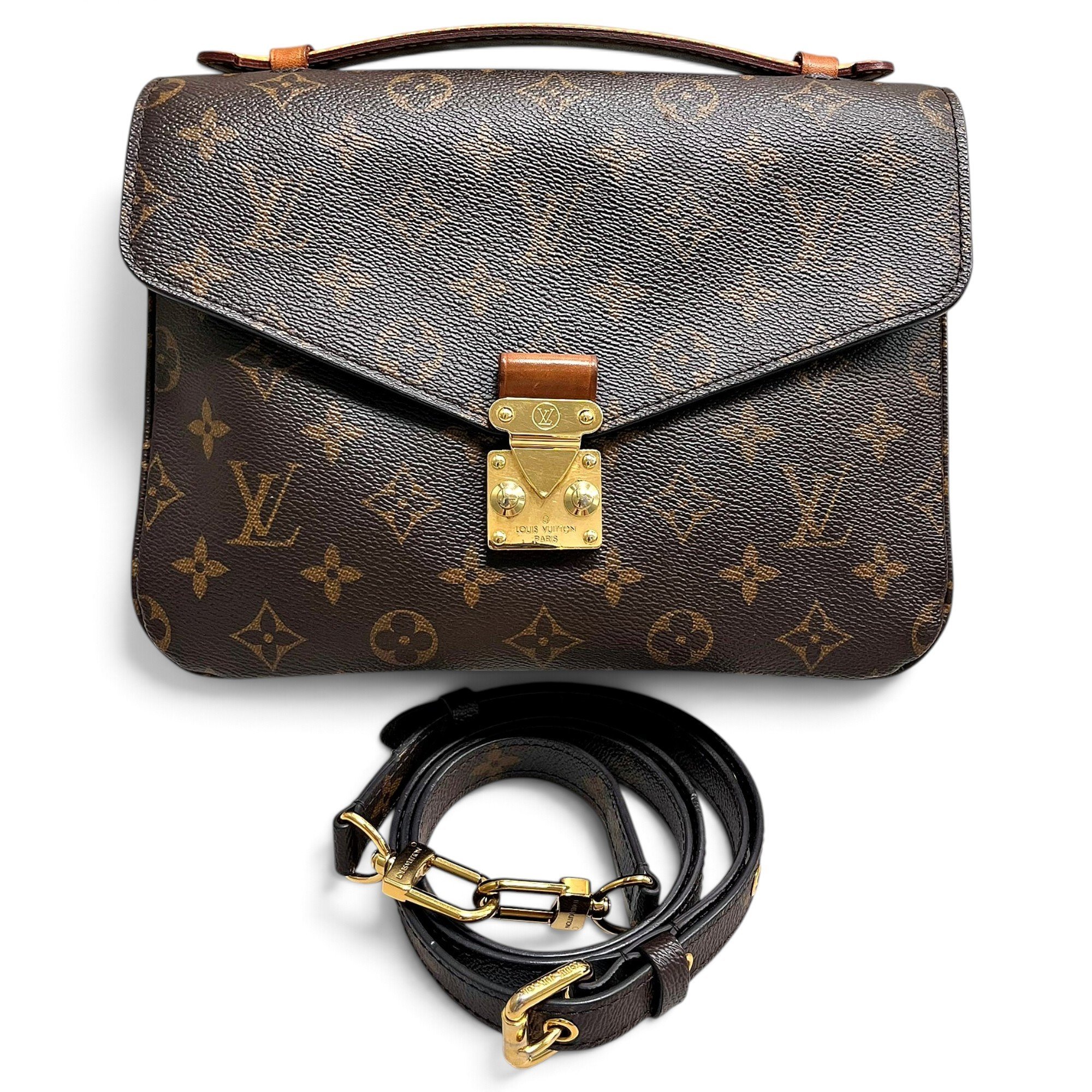 Metis leather handbag