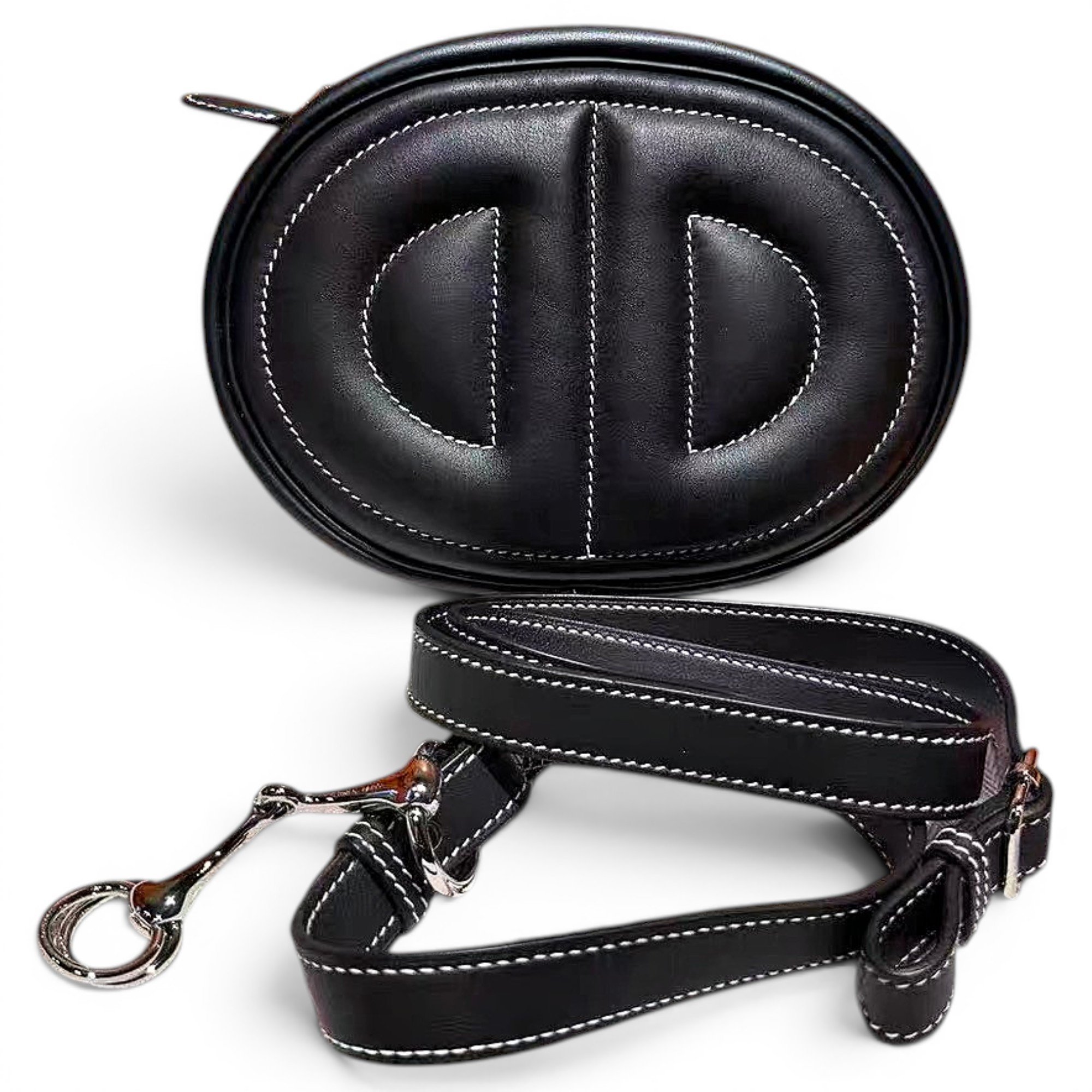 In-The-Loop leather crossbody bag