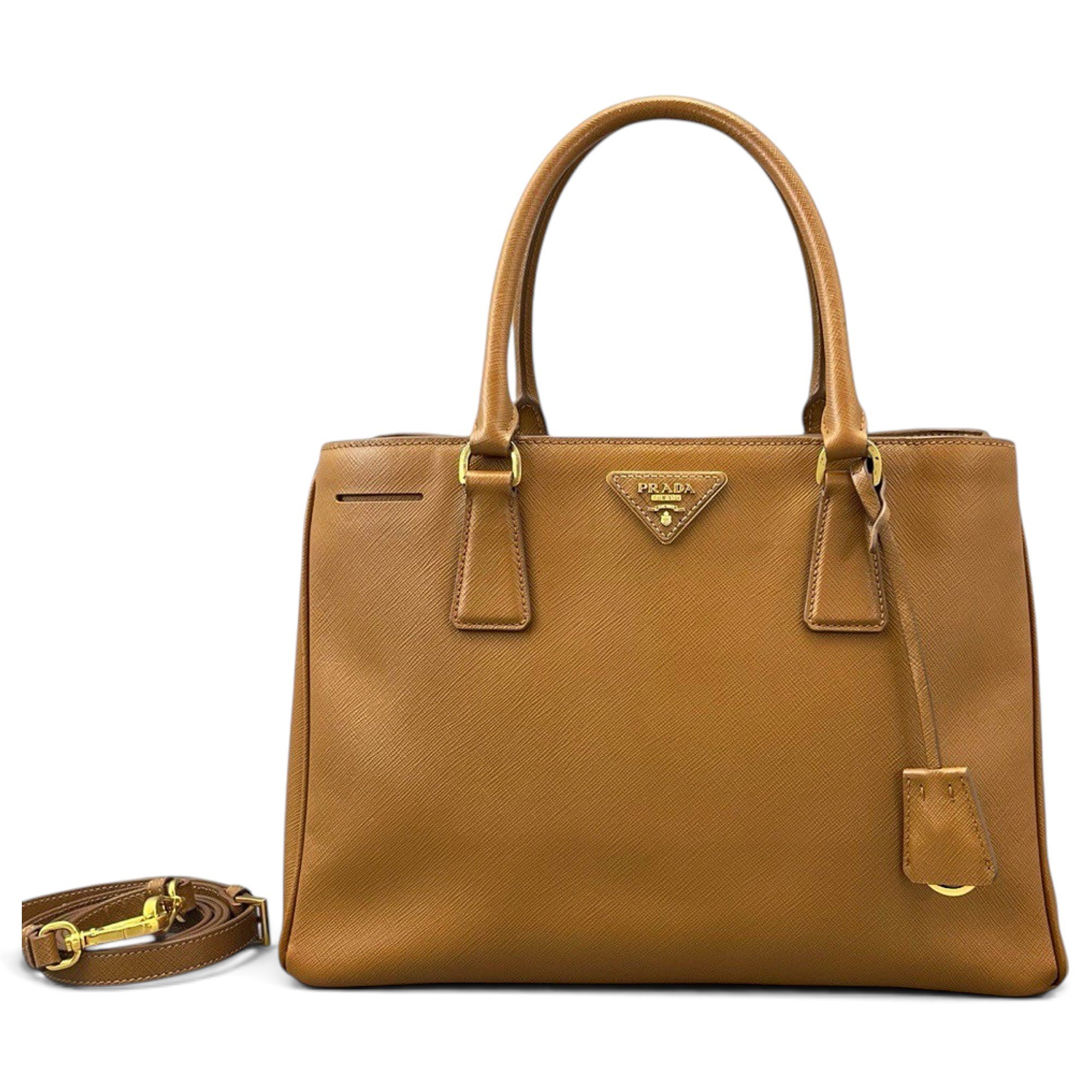 Galleria leather handbag