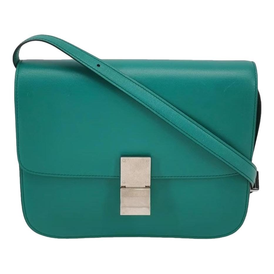 Classic leather handbag