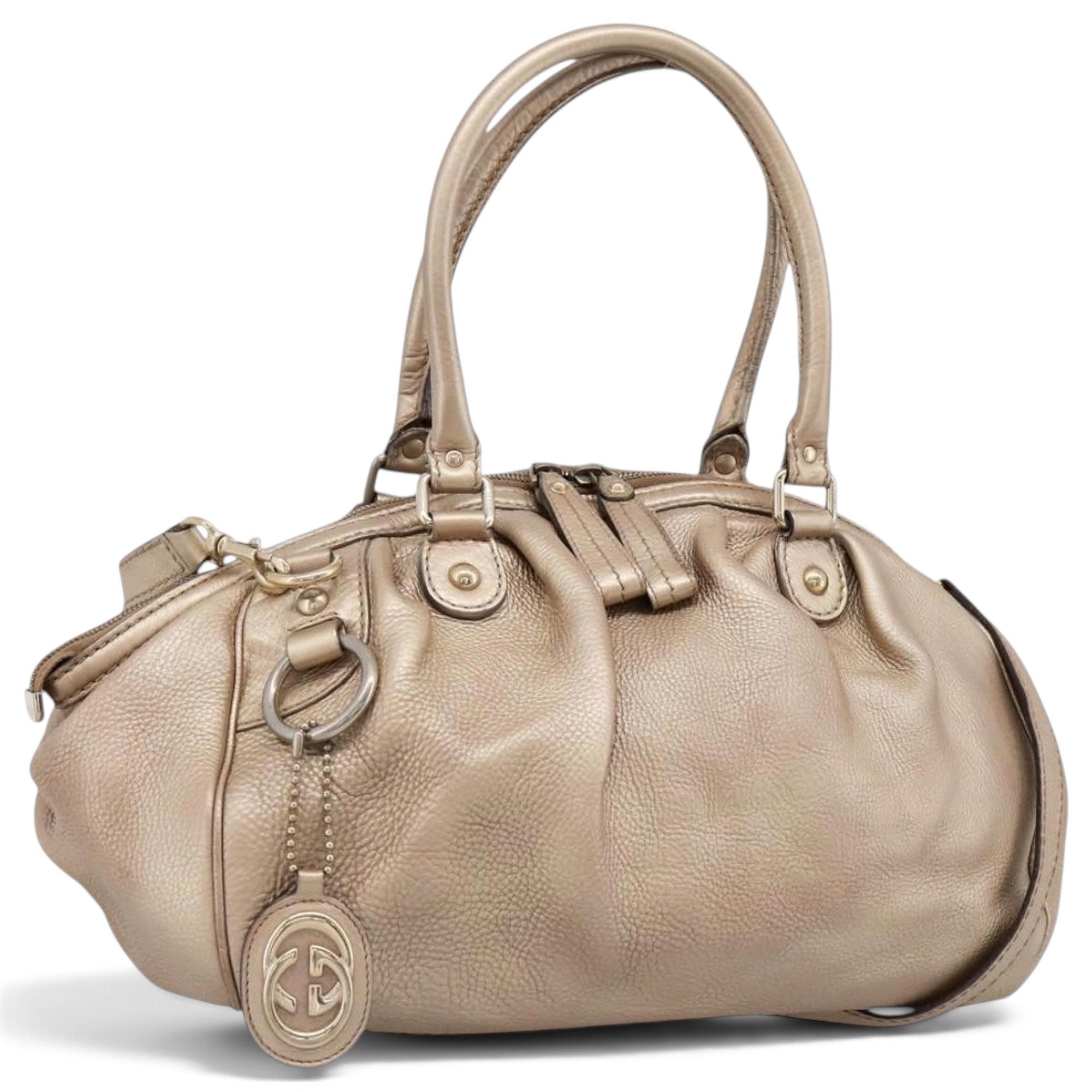 Leather handbag