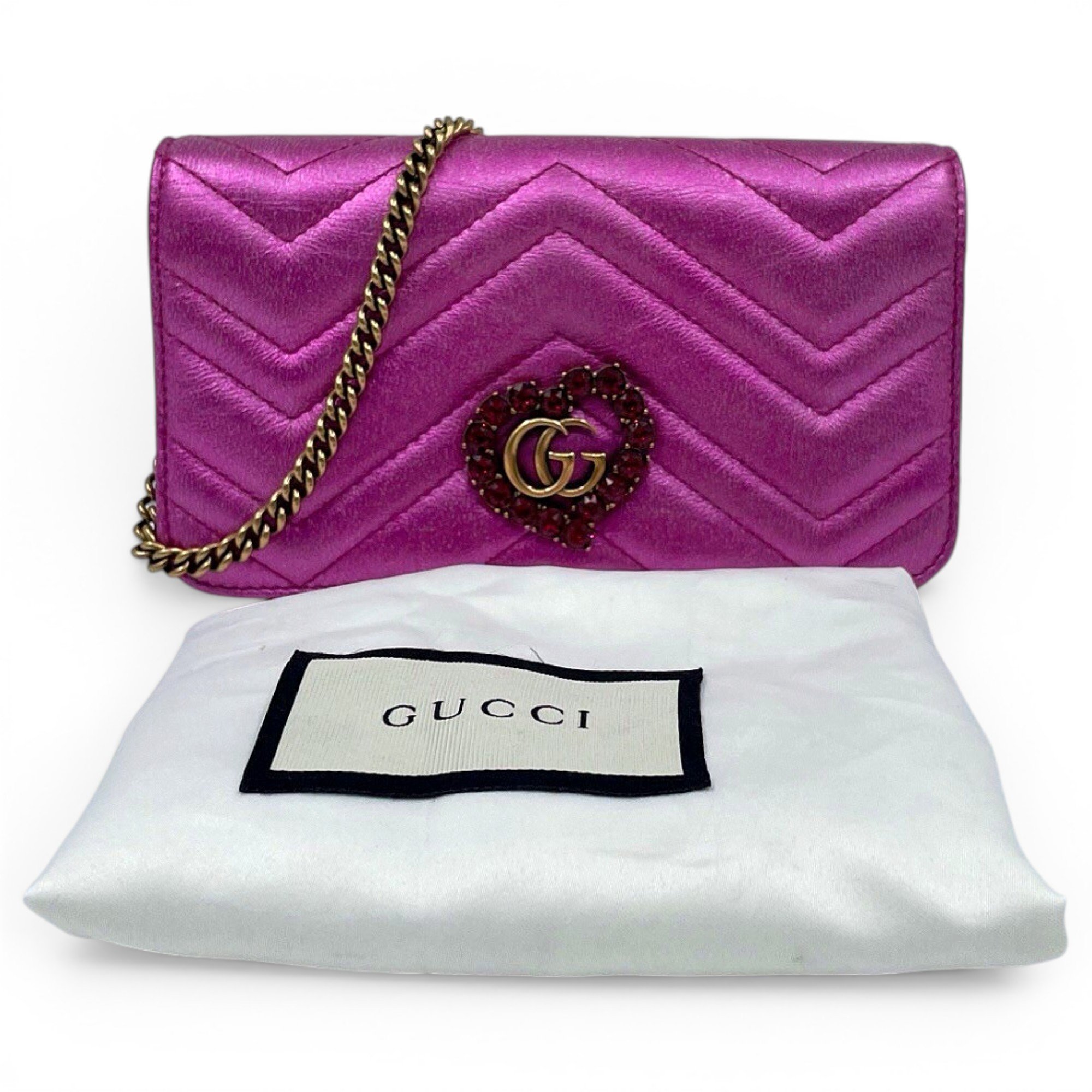 GG Marmont leather crossbody bag