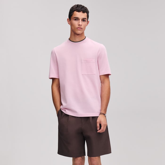Guimauve "Piqures Sellier" T-shirt