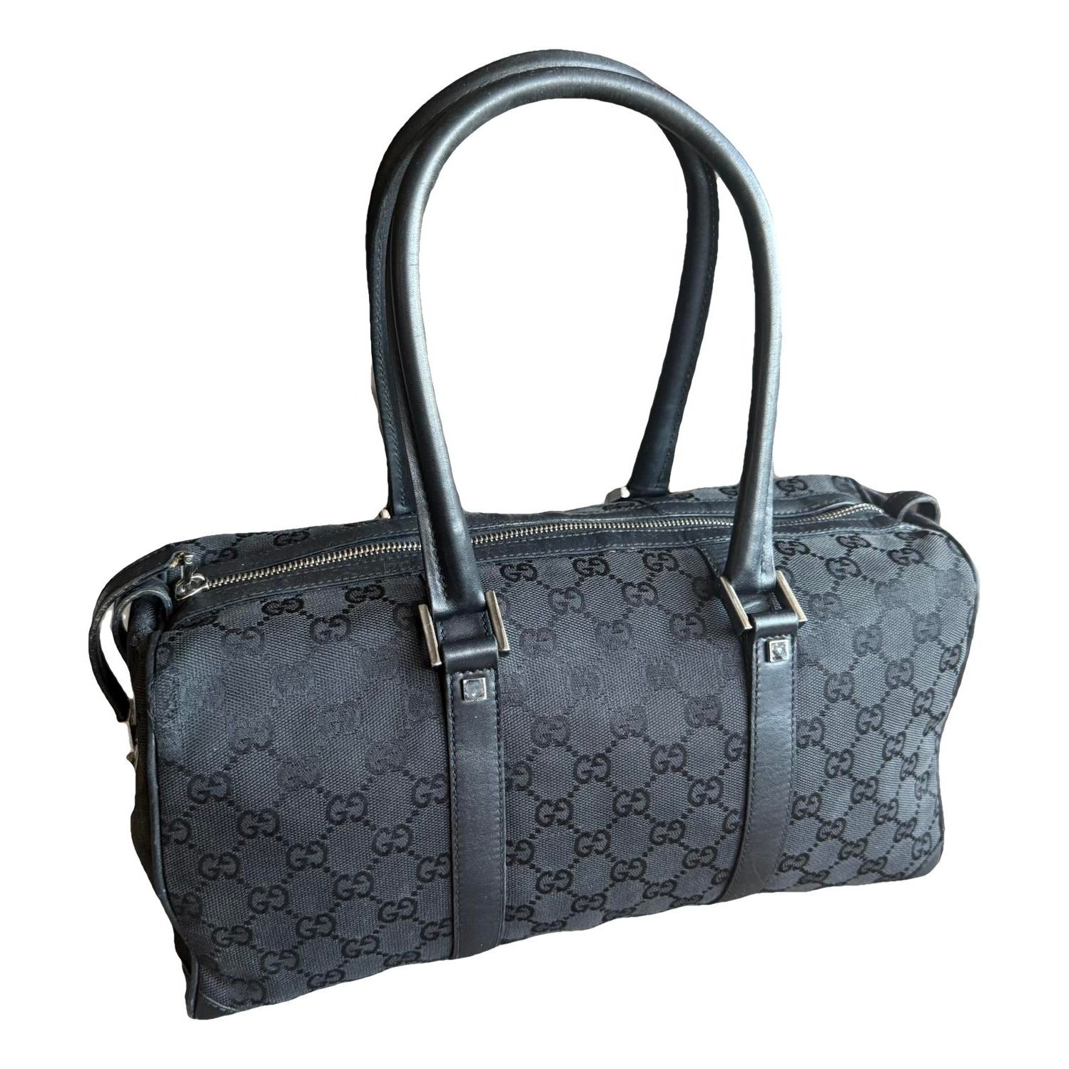 Boston cloth handbag