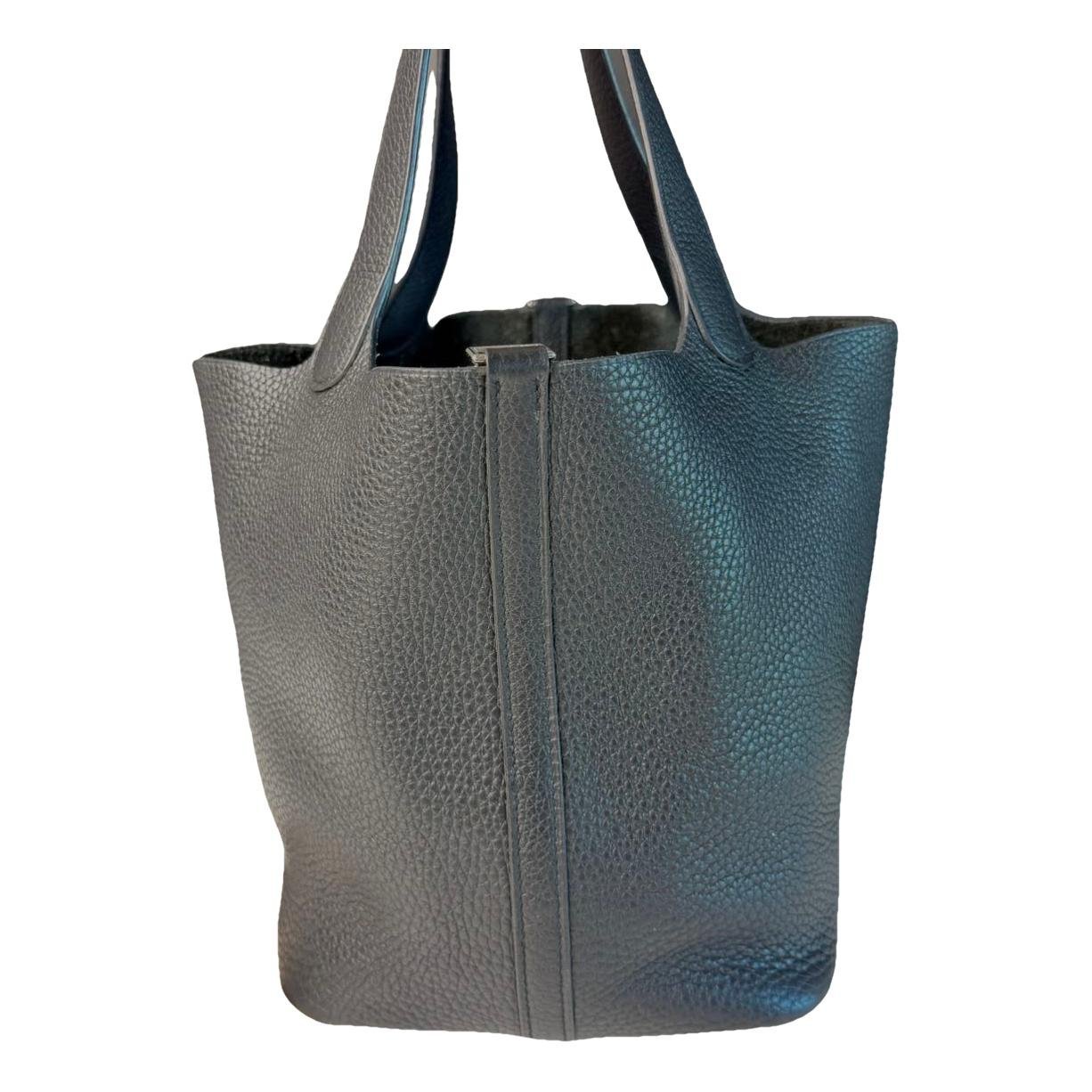 Picotin leather handbag