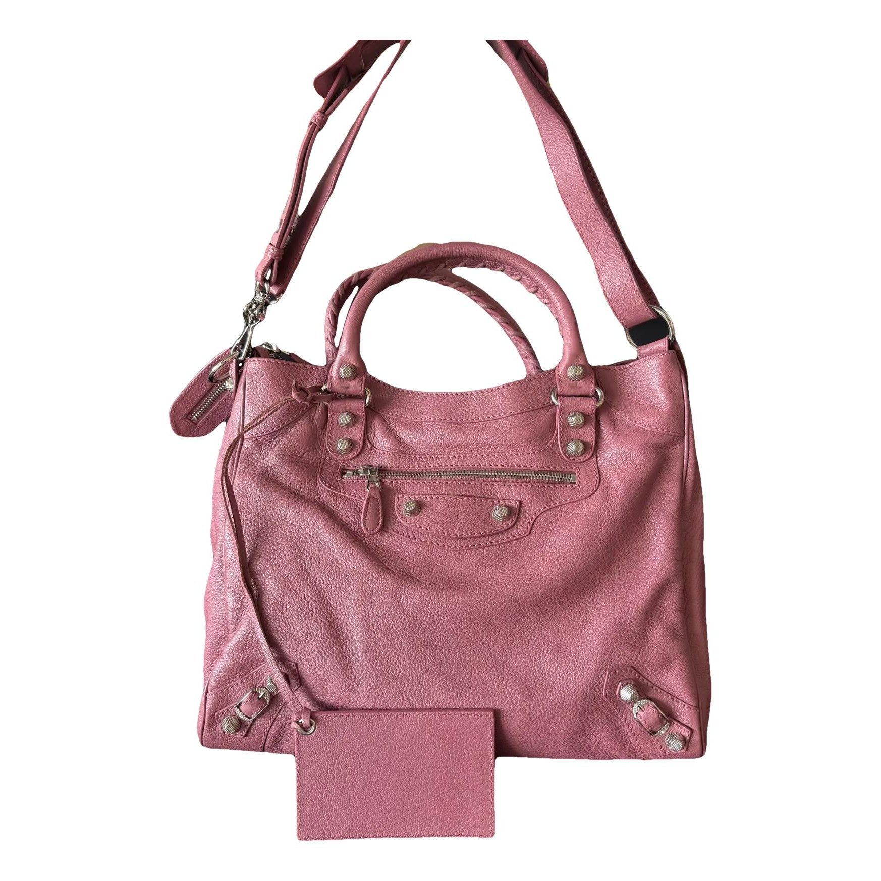 Leather handbag