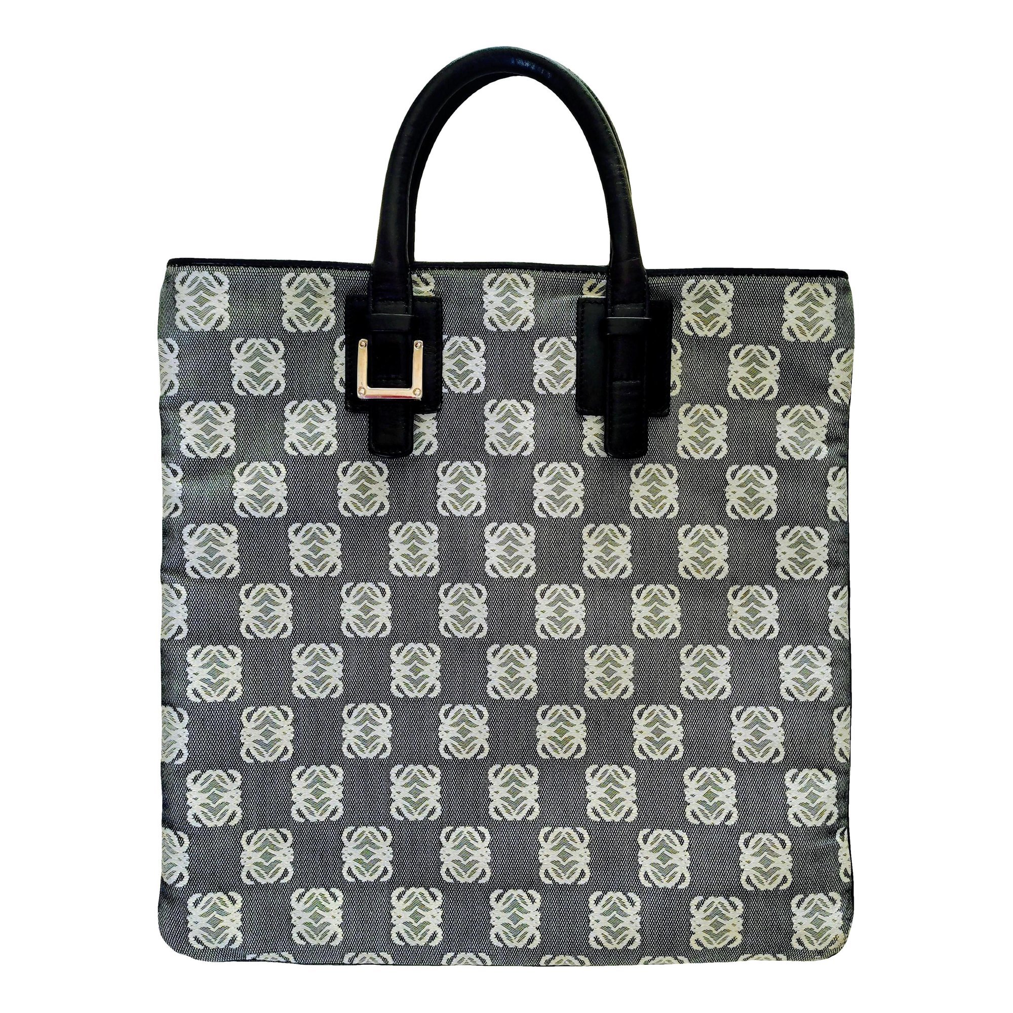 Leather tote
