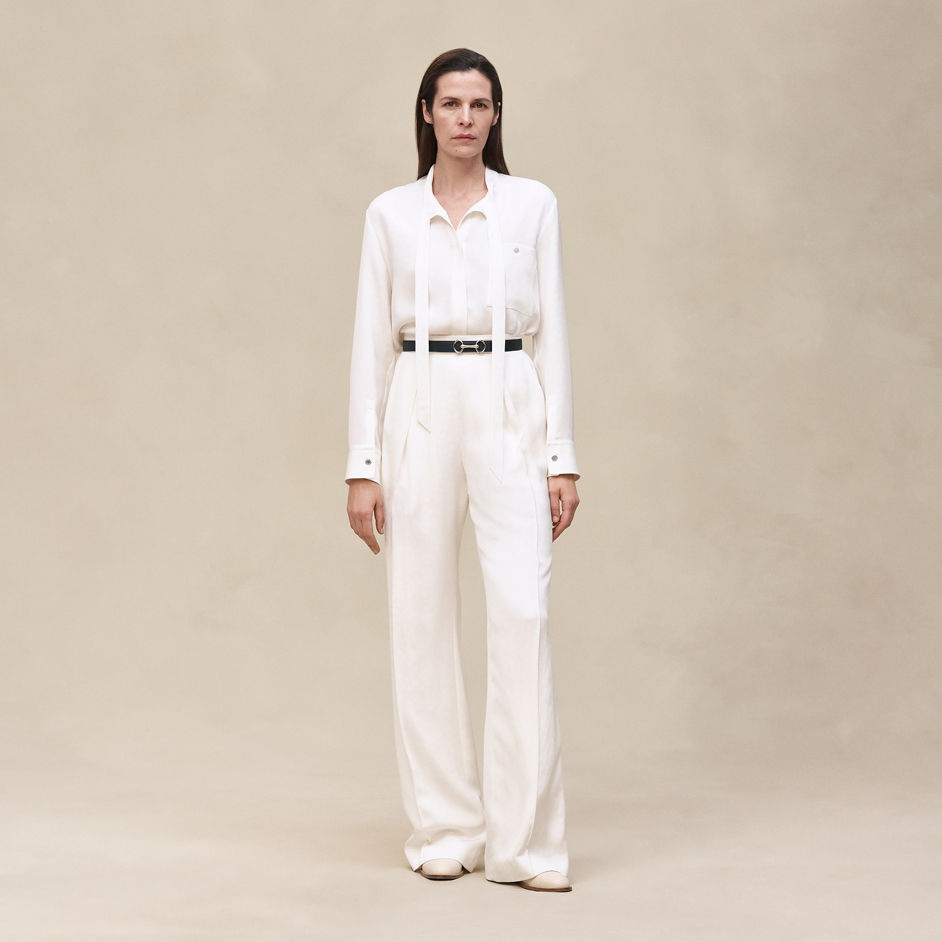 Silk pants