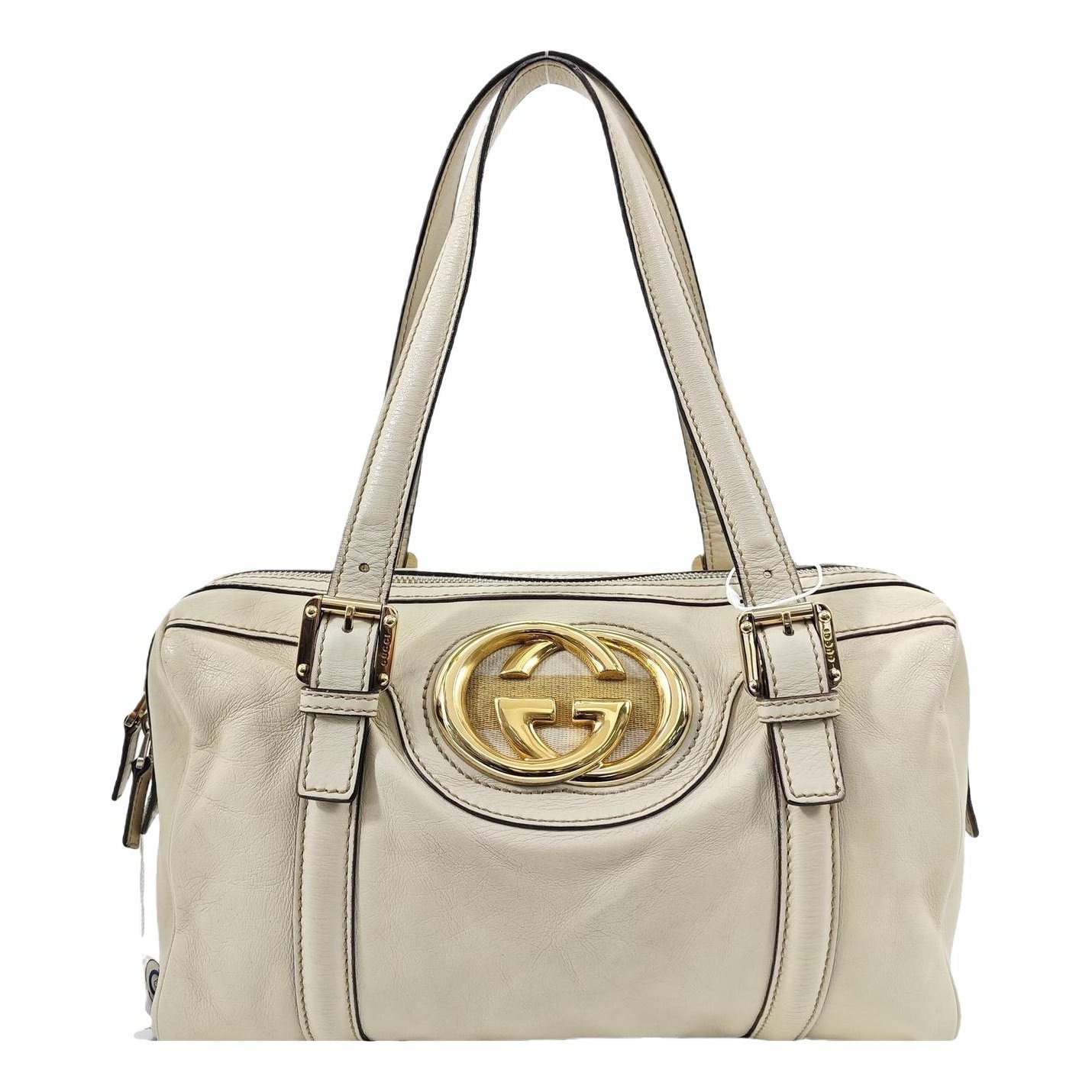 Britt leather handbag