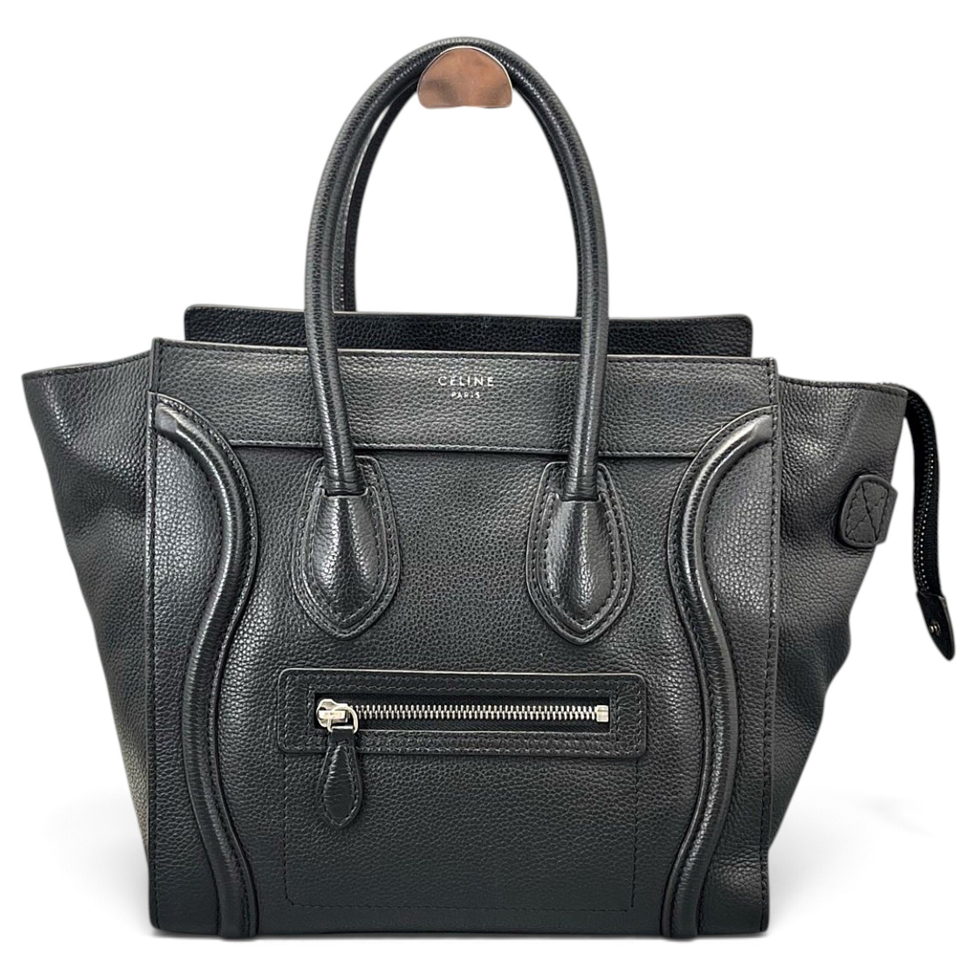 Luggage leather tote