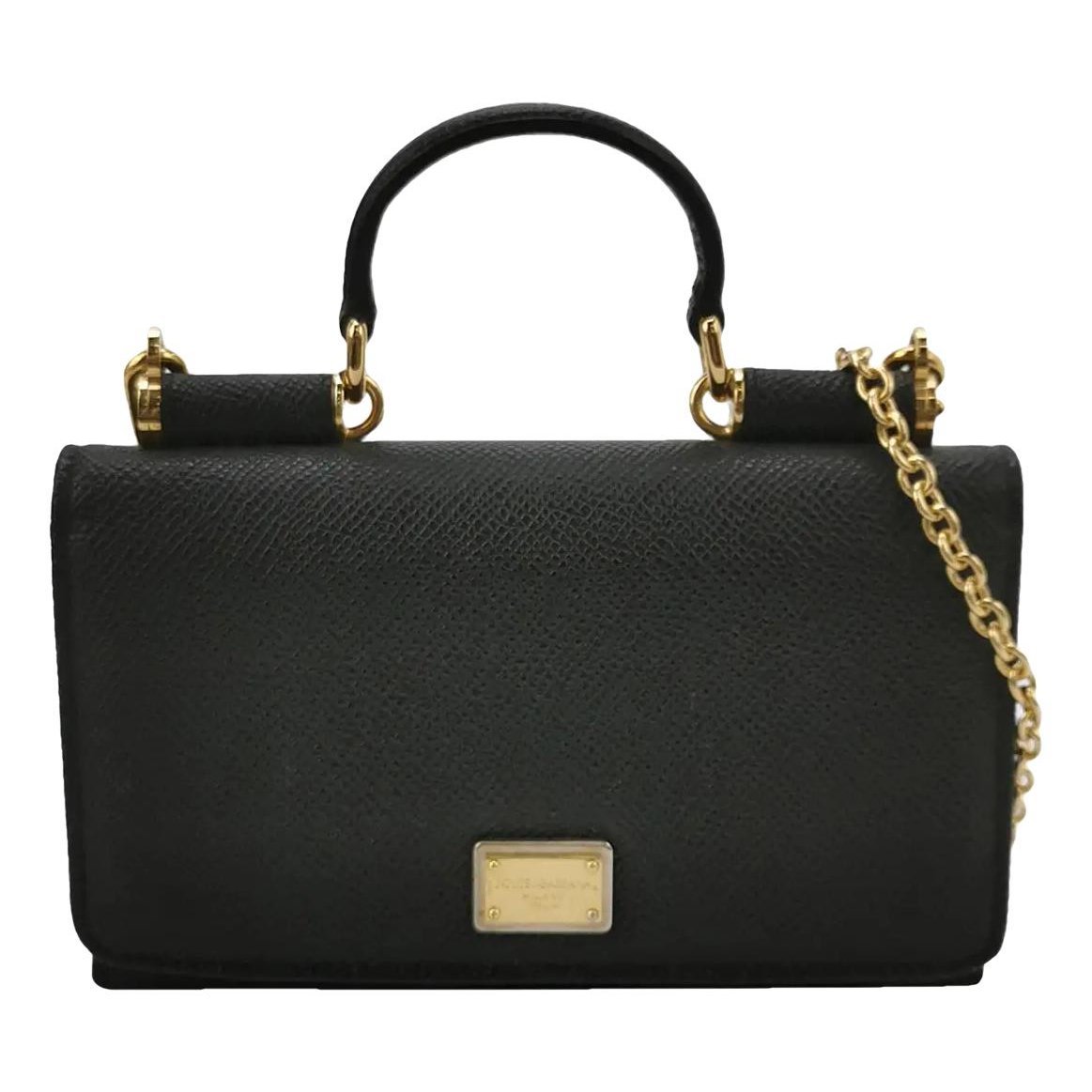 Dolce & Gabbana Sicily leather crossbody bag