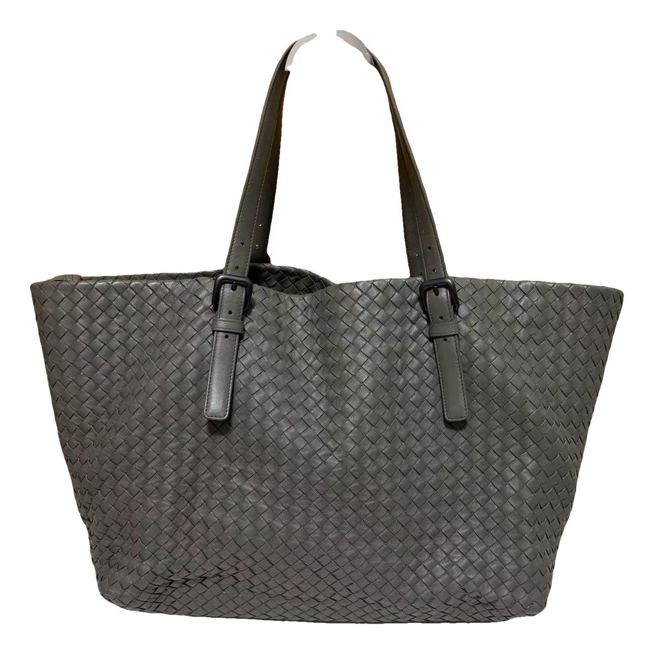 Fourre-Tout leather handbag