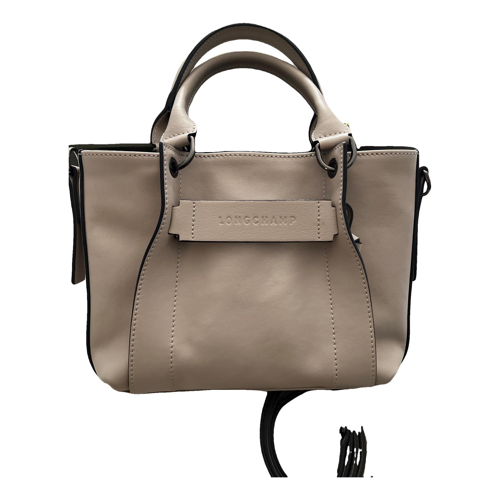 3D leather crossbody bag