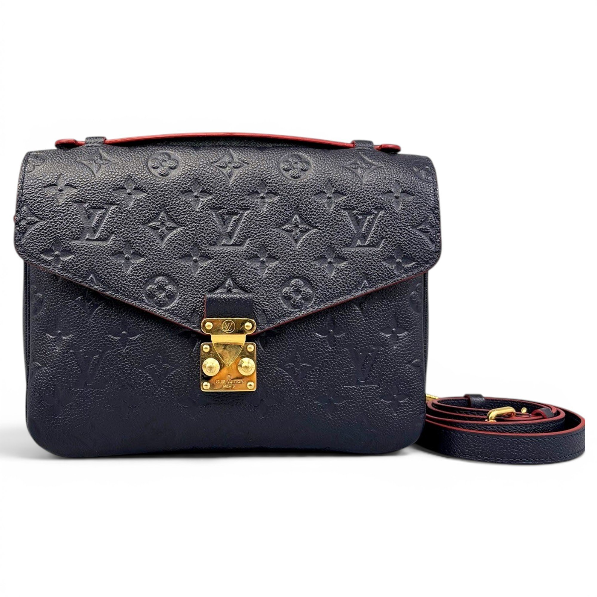 Metis leather handbag