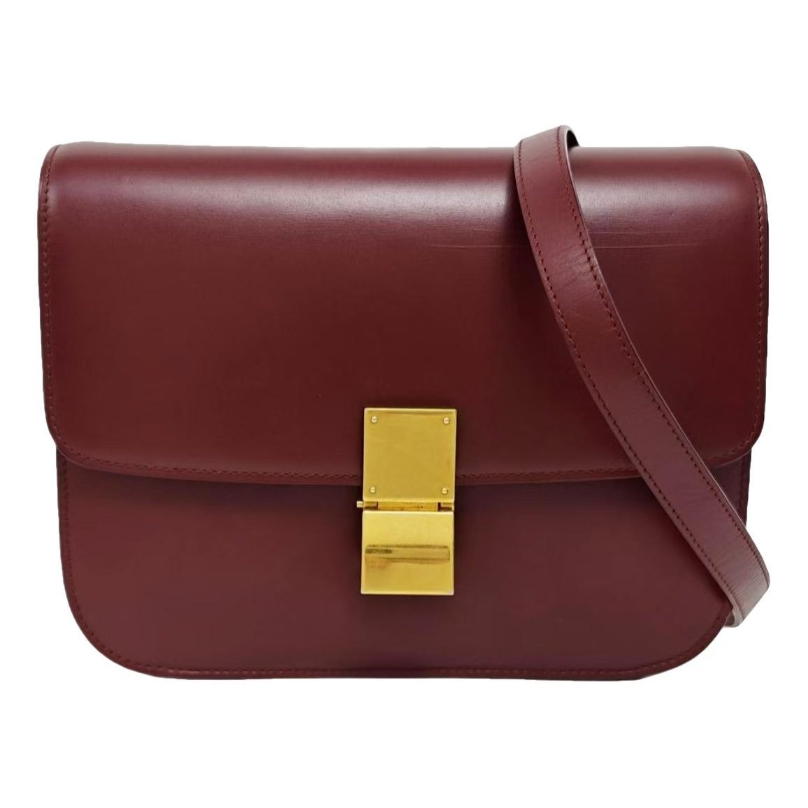 Classic leather handbag