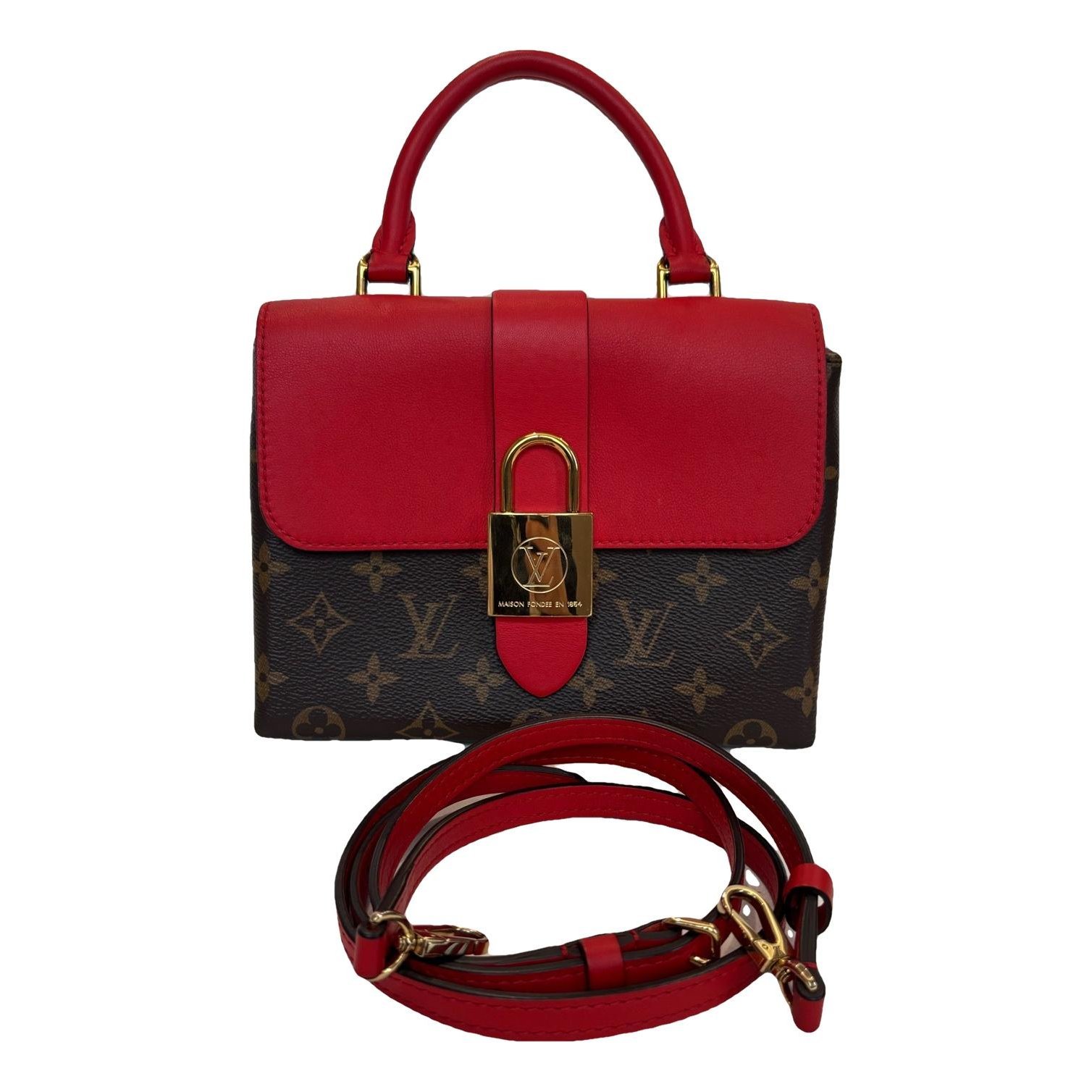 Louis Vuitton Locky BB leather handbag