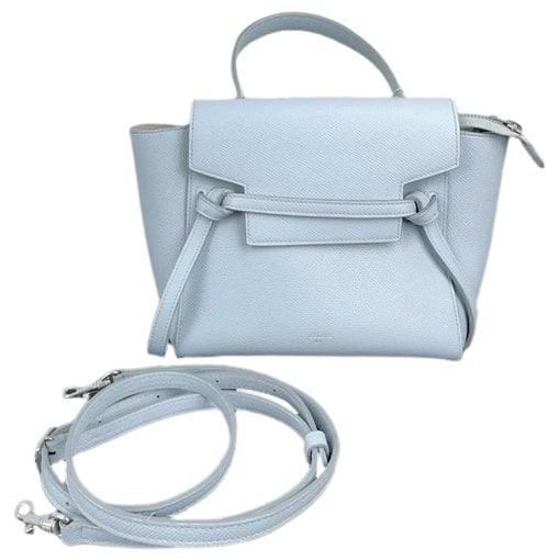 Belt leather handbag