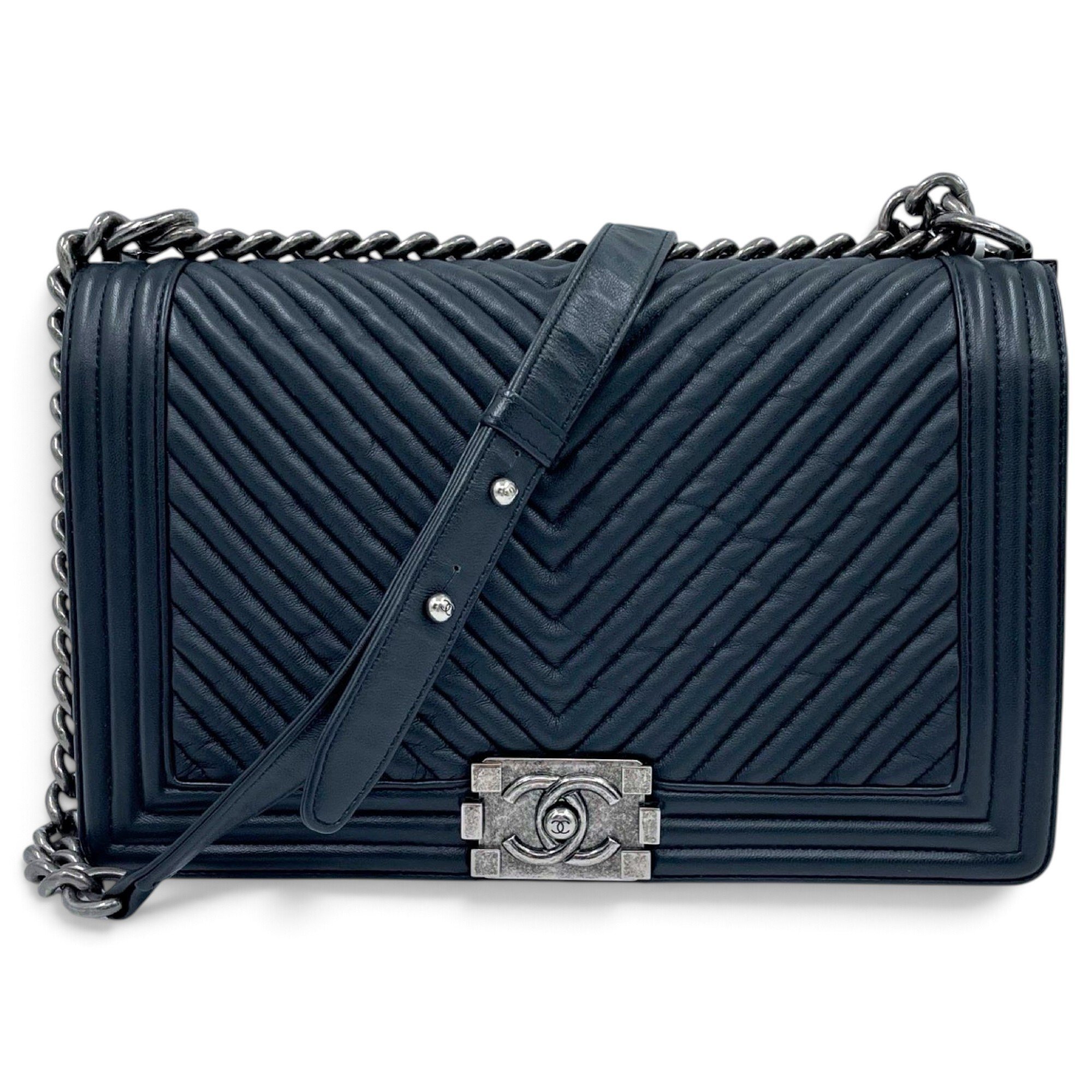 Boy leather handbag