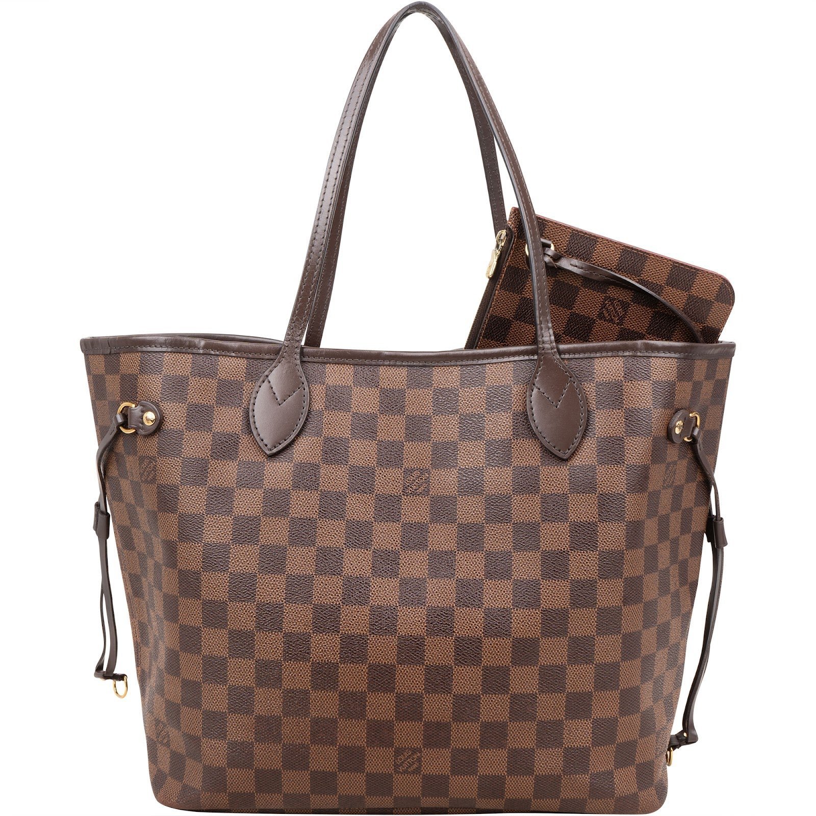 Neverfull leather handbag