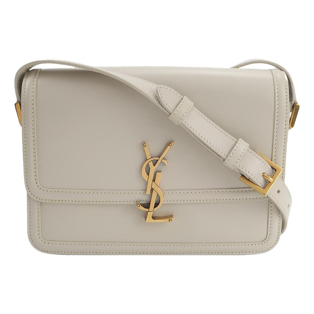 Solférino leather handbag