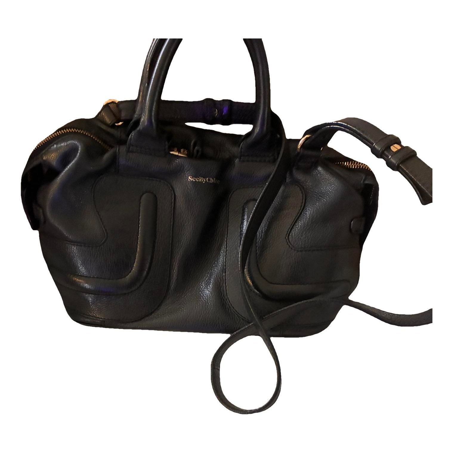 Leather crossbody bag