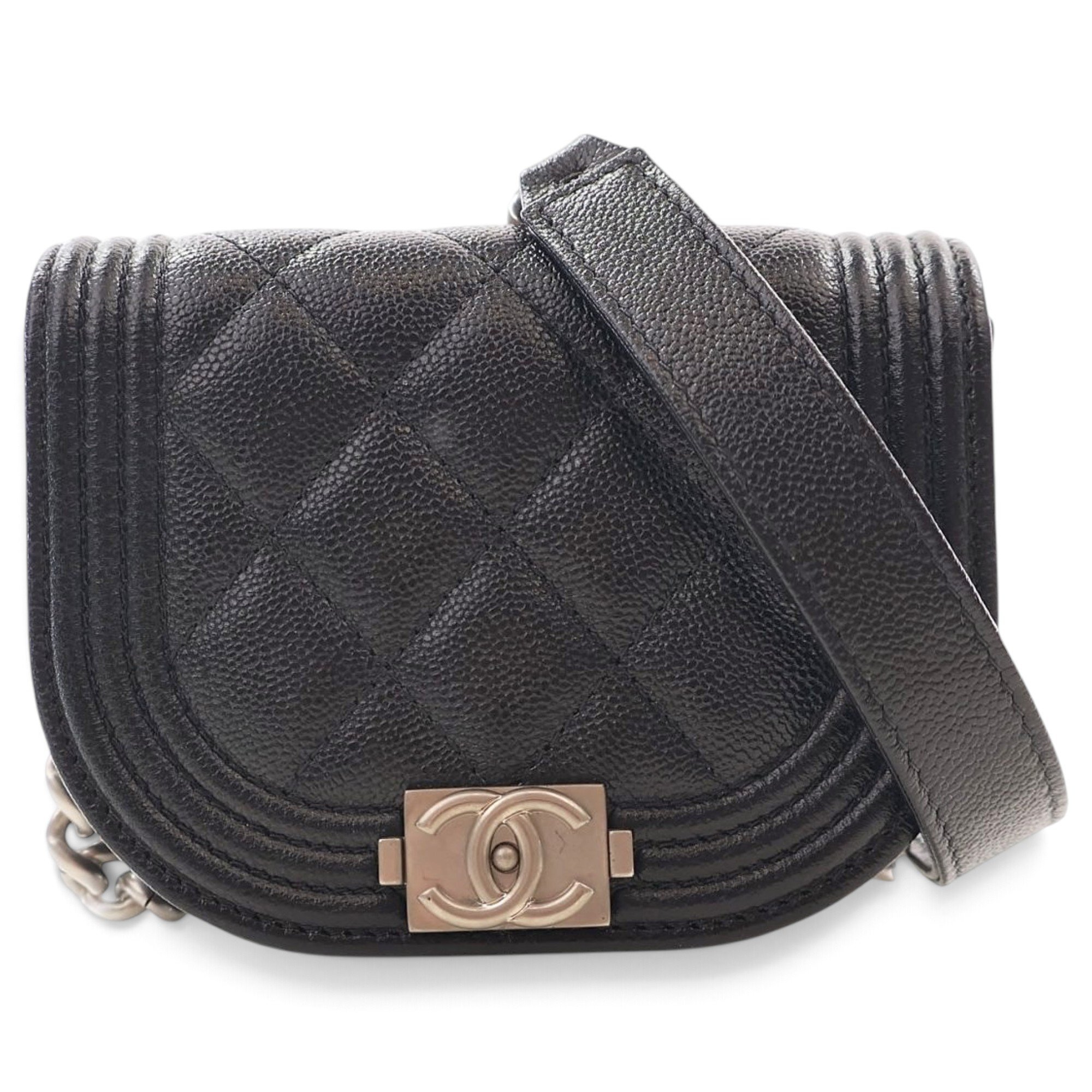 Leather crossbody bag