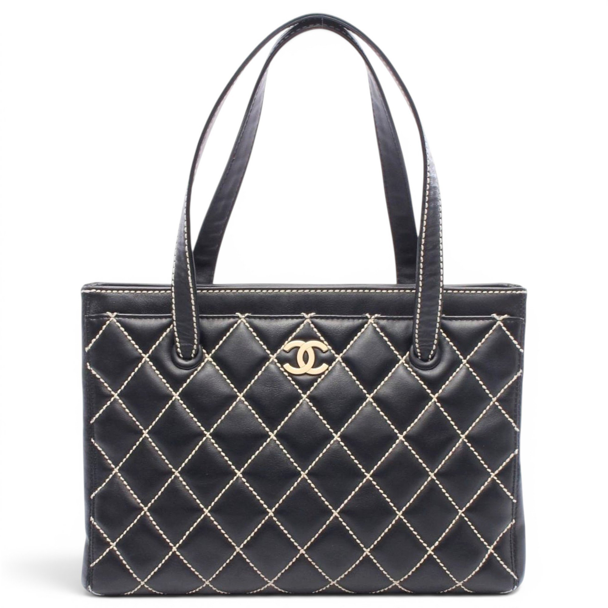 Wild Stitch leather tote