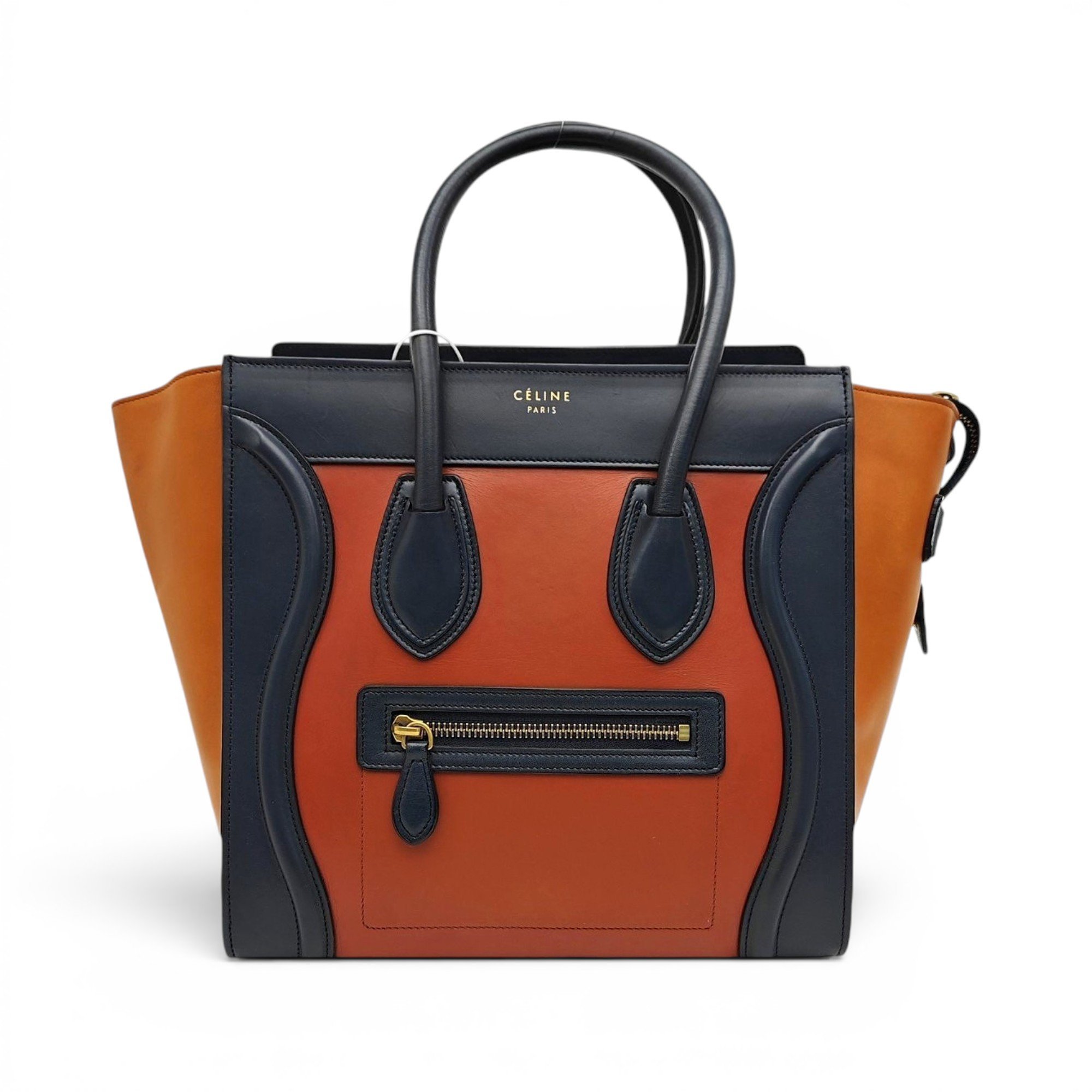 Luggage leather handbag