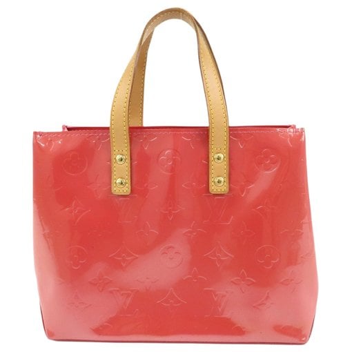 Reade patent leather handbag