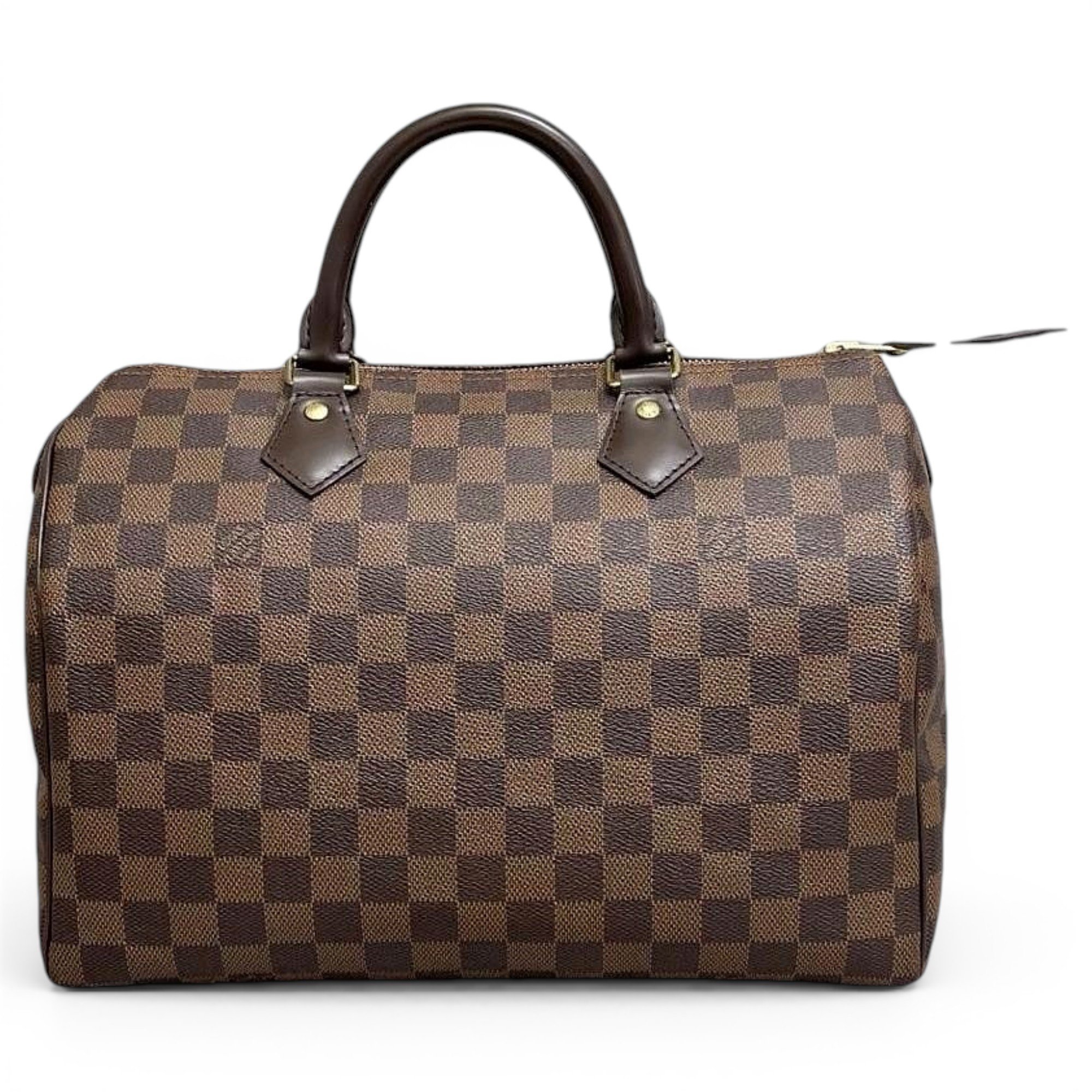 Speedy leather handbag
