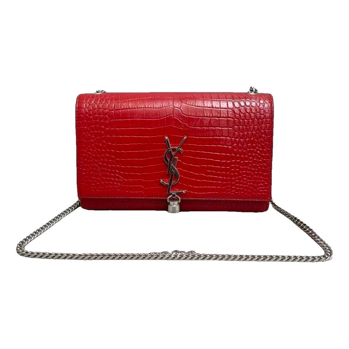 Pompom Kate leather handbag