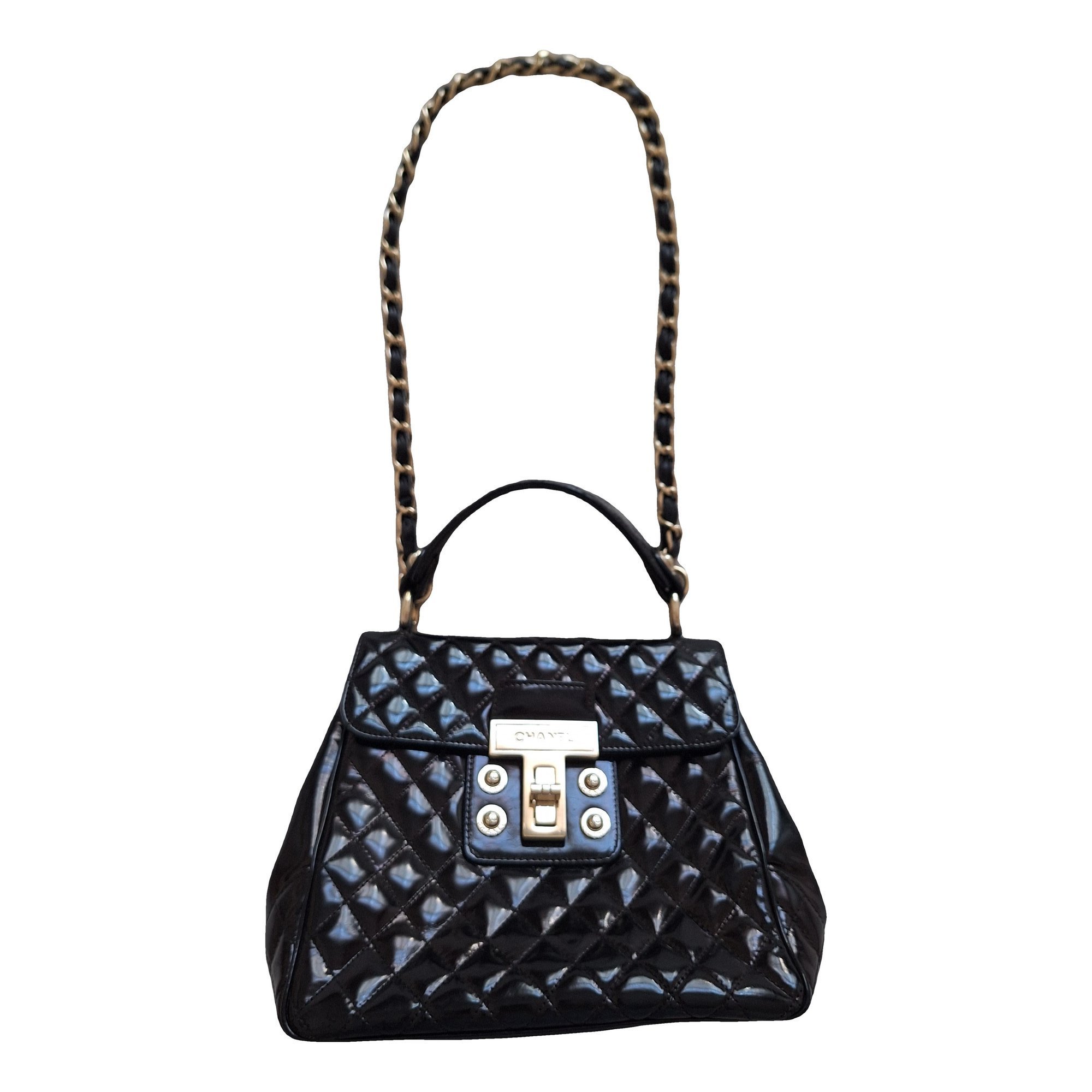 Mademoiselle leather handbag