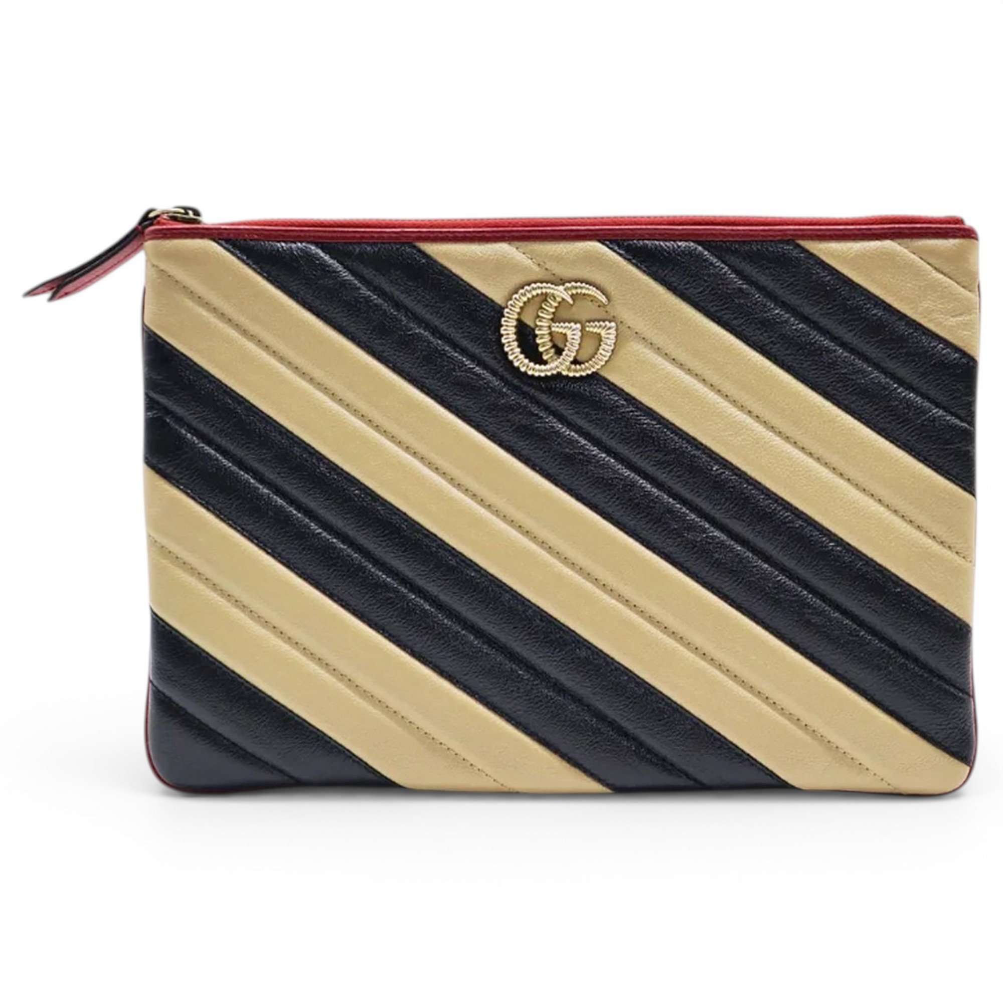 Marmont leather clutch bag