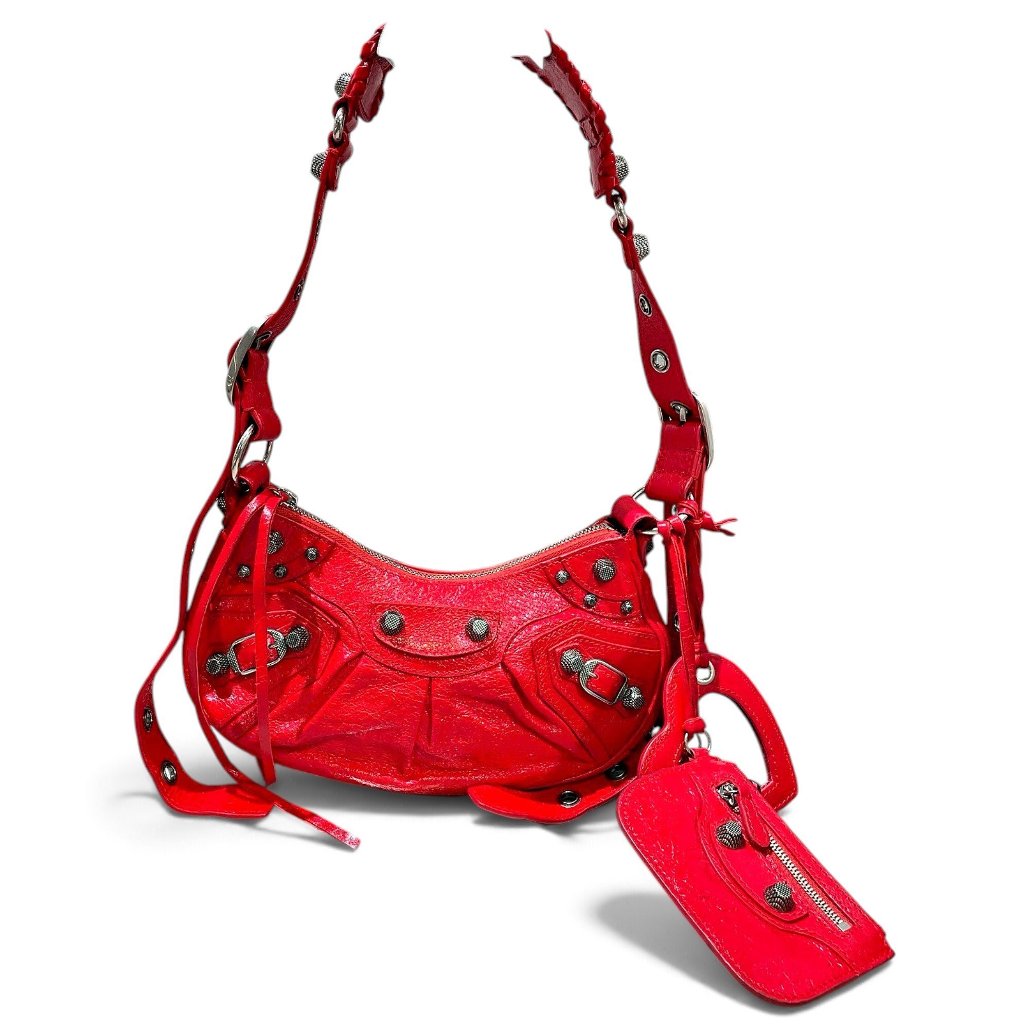Le Cagole leather handbag