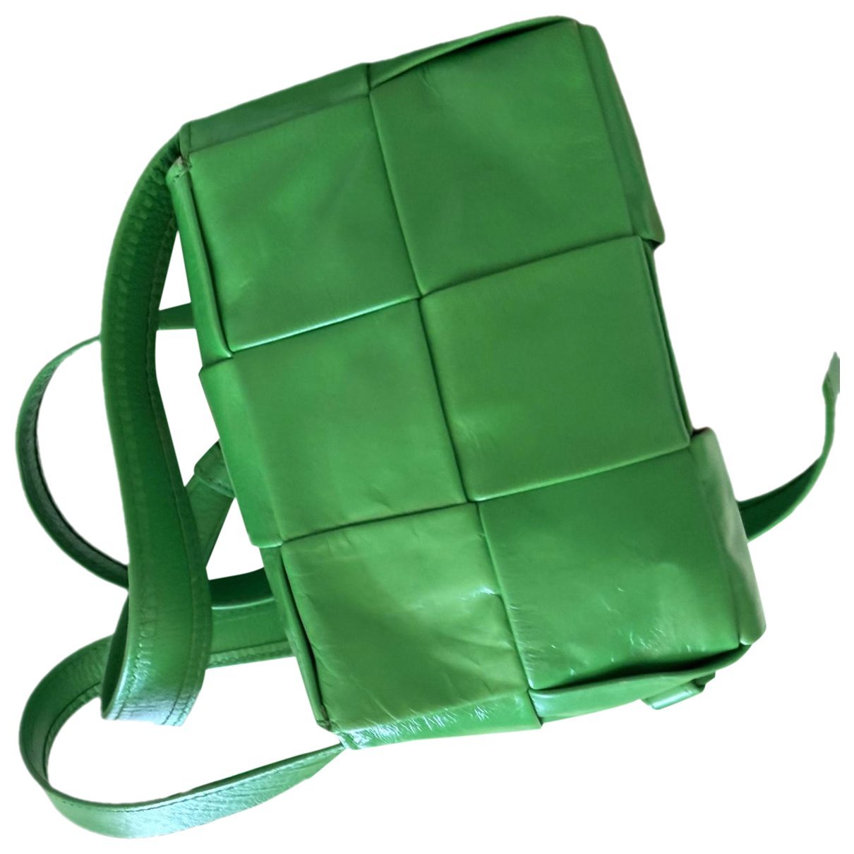 Cassette leather crossbody bag